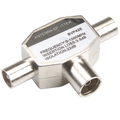 Bandridge Bandridge BVP425 Coax FM 2x Coax M Aluminium adaptateur et connecteur de câbles