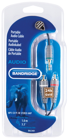 Bandridge Bal3401 Audio Kabel bandridge kopen in de aanbieding Bandridge Bal3401 Audio Kabel bandridge kopen in de aanbieding