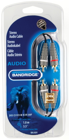 Bandridge Bal4201 Audio Kabel bandridge kopen in de aanbieding Bandridge Bal4201 Audio Kabel bandridge kopen in de aanbieding