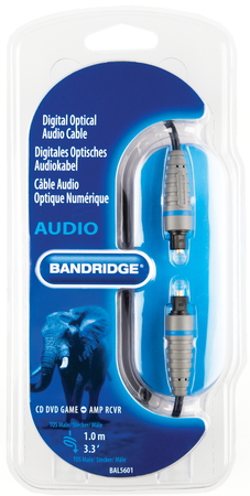 Bandridge Bal5601 1M Zwart Audio Kabel bandridge kopen in de aanbieding Bandridge Bal5601 1M Zwart Audio Kabel bandridge kopen in de aanbieding
