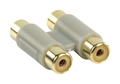Bandridge Bandridge BE BLUE Stereo RCA Coupler 2x RCA Female 2x RCA Female adaptateur et connecteur de câbles