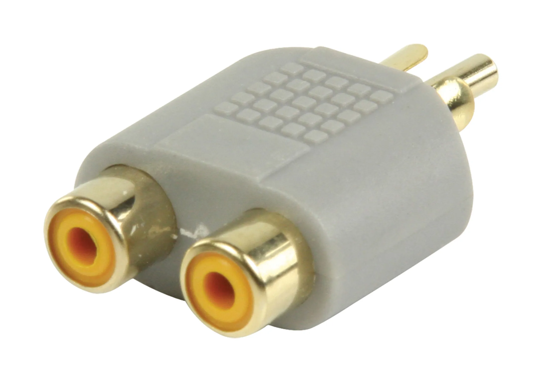 Bandridge Adaptateur RCA vers 2x RCA (Male - Female) - BAP124 image