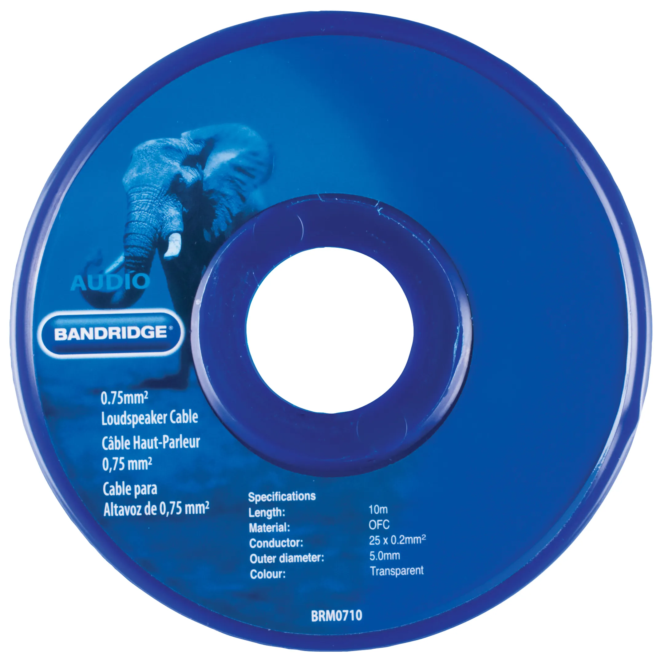 Bandridge Luidsprekerkabel BRM0710 - 10 m - 100 W image
