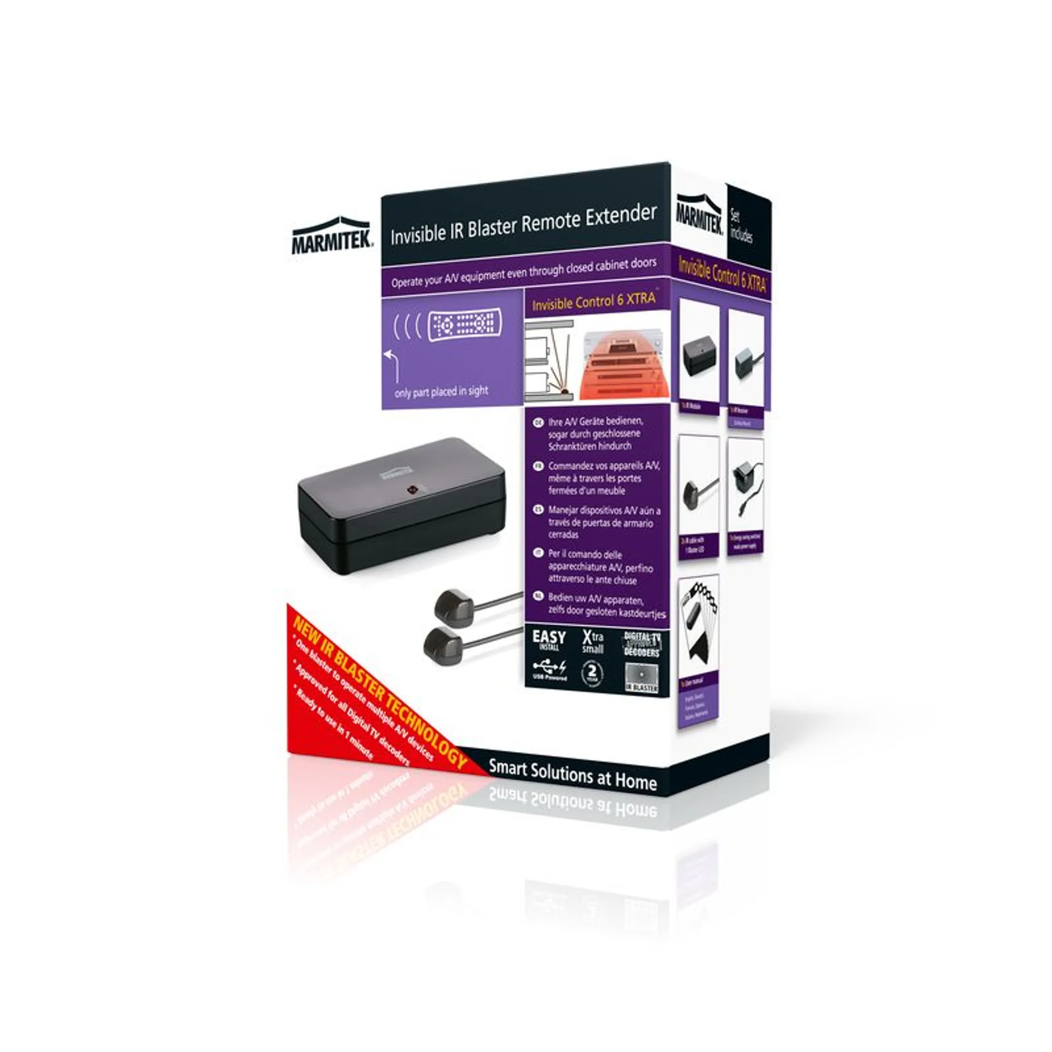 Marmitek Marmitek Invisible Control 6 XTRA AV transmitter & receiver image