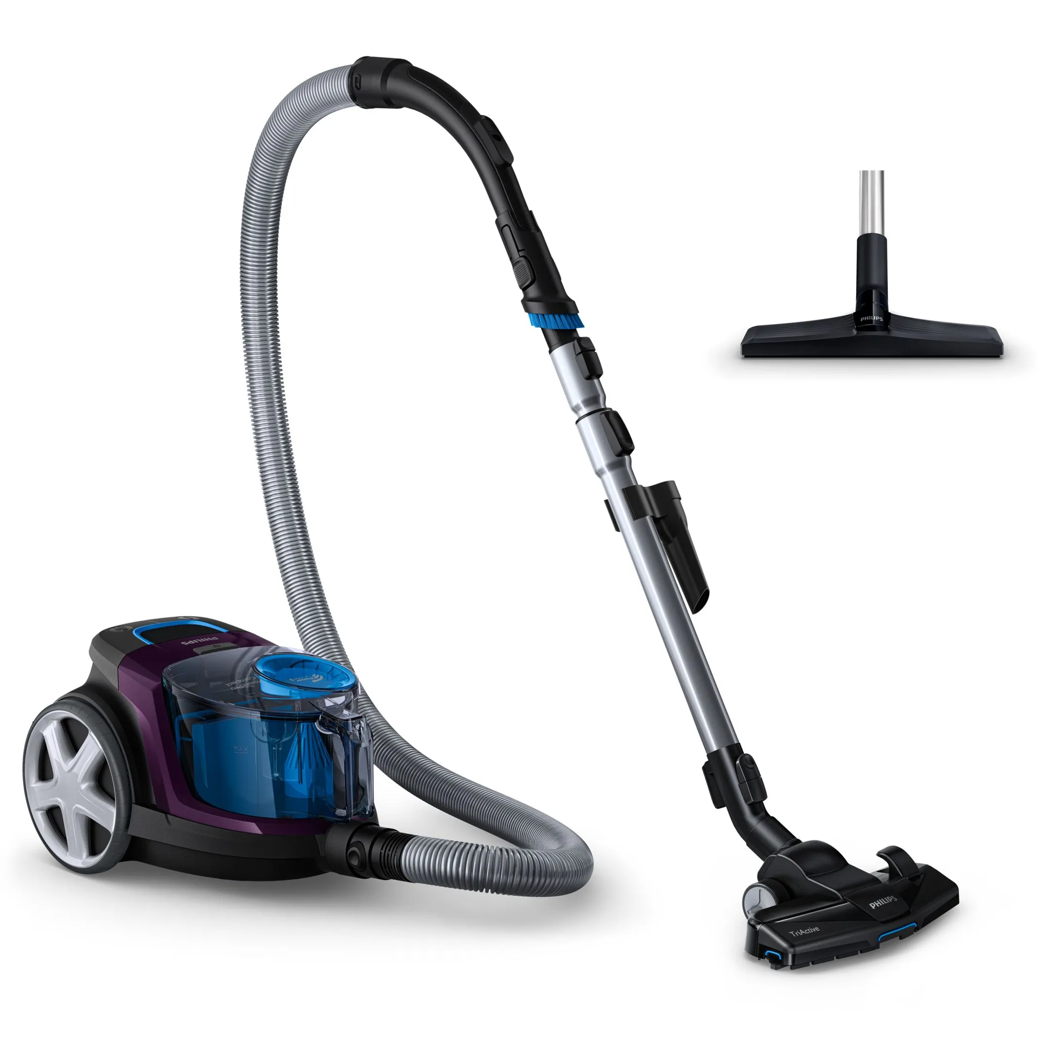 Stofzuiger zonder zak PowerPro Compact FC9333/09