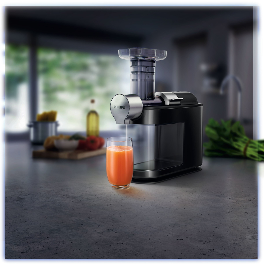 Philips Extracteur de jus MicroMasticating HR1946/70 Krëfel les