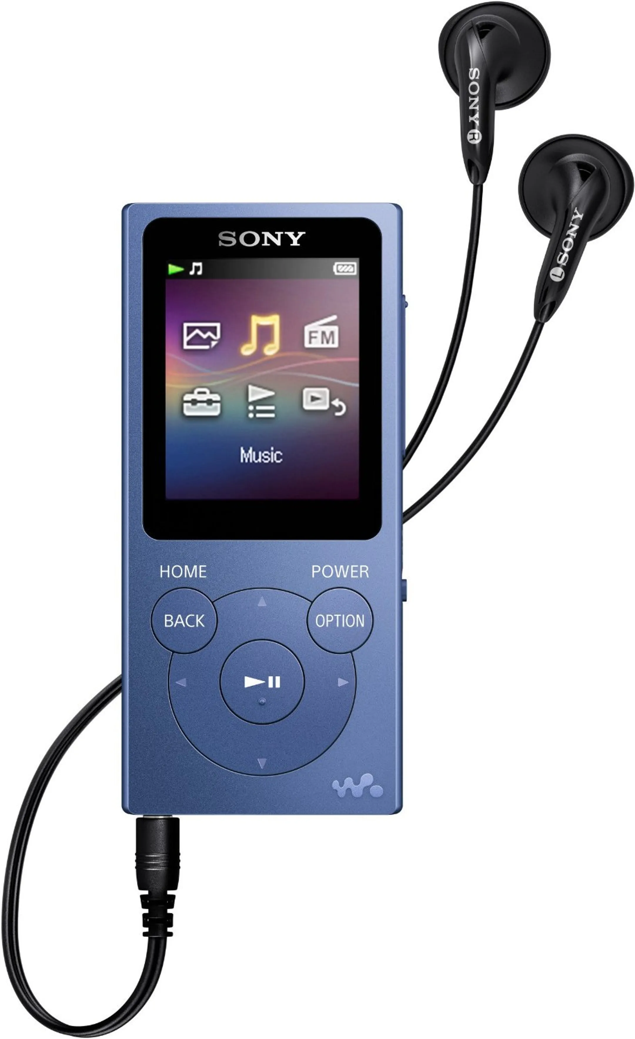 Sony Draagbare MP3-speler - Walkman® - NW-E390 - 8 GB - Blauw image