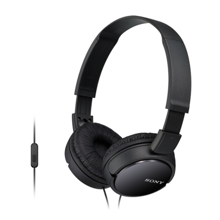 Sony Mdr Zx110Ap Hoofdtelefoon Zwart sony kopen in de aanbieding