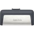 Sandisk Sandisk Ultra Dual Drive USB Type-C 32 GB 32GB USB 3.0 (3.1 Gen 1) Type-A/Type-C Zwart, Zilver USB flash drive