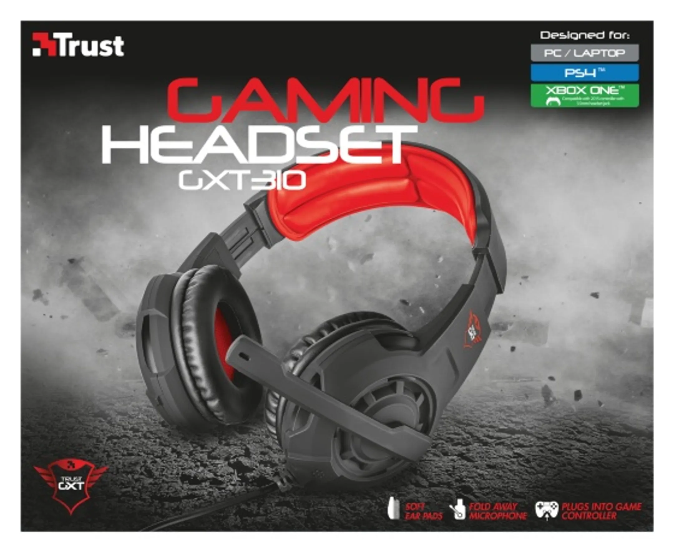 Trust Casque GXT 310 Radius - Noir image