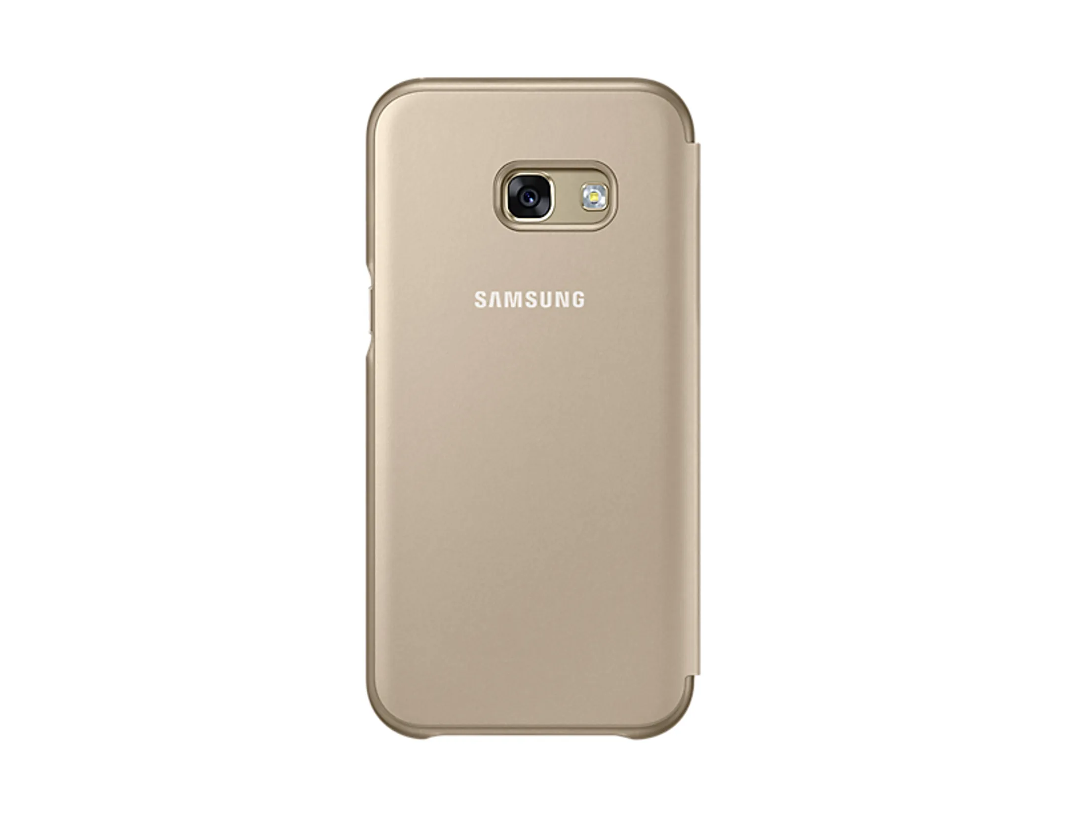 Samsung Flipcover voor Galaxy A3 (2017) - Goud image