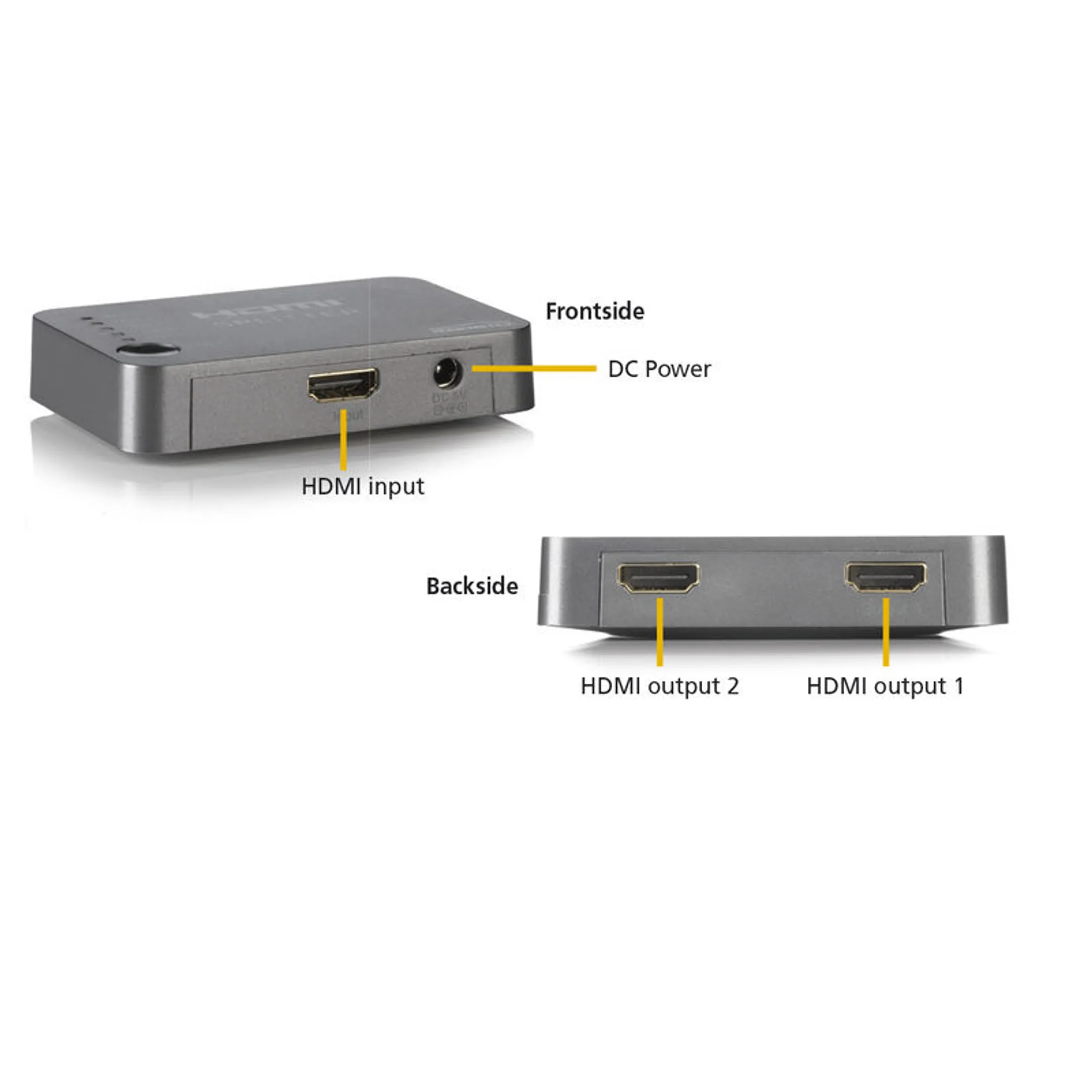 Marmitek Splitter HDMI 312 UHD - 2 ports image
