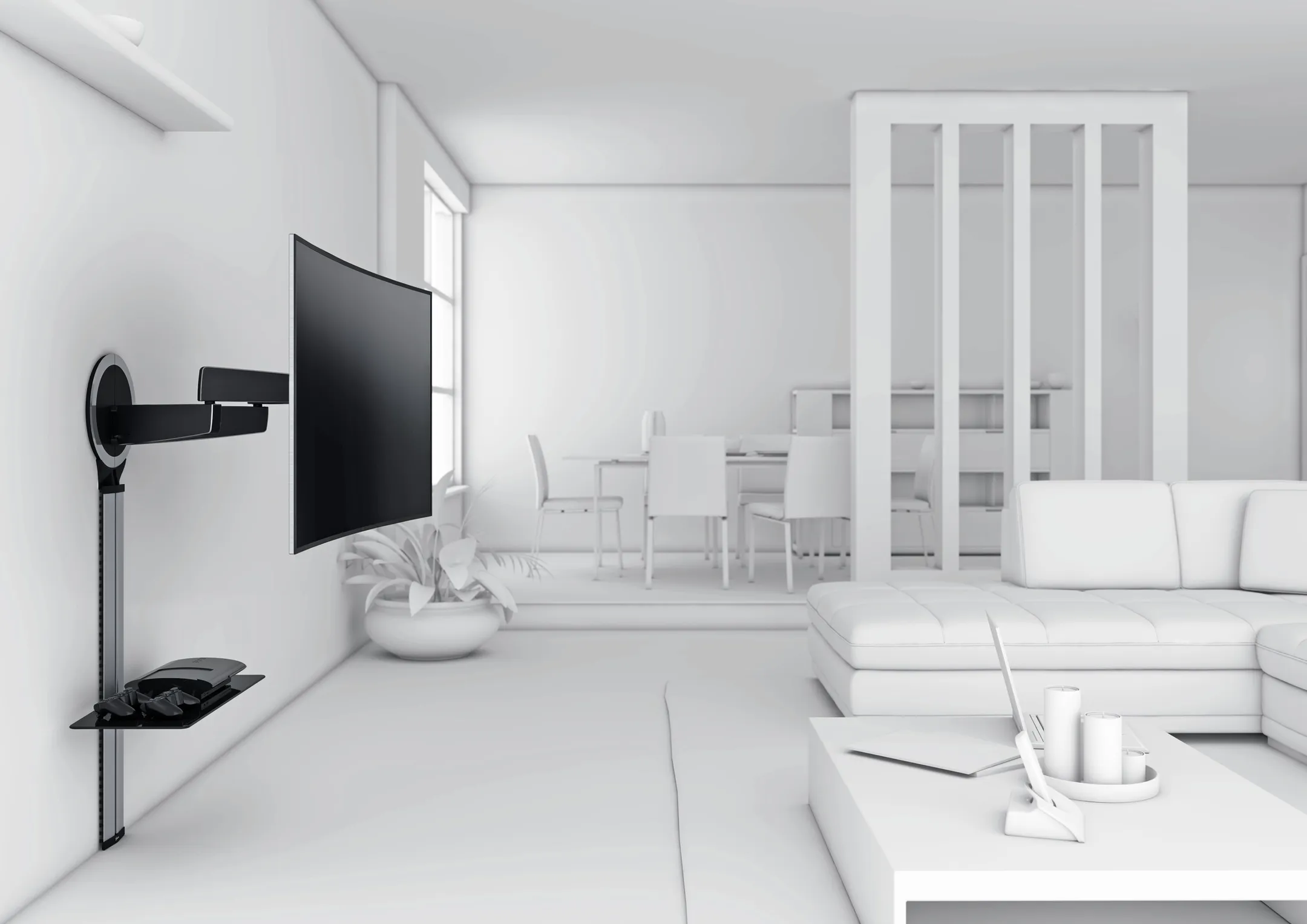 Vogels NEXT 7345 Support TV 40-65 pouces - Mur image