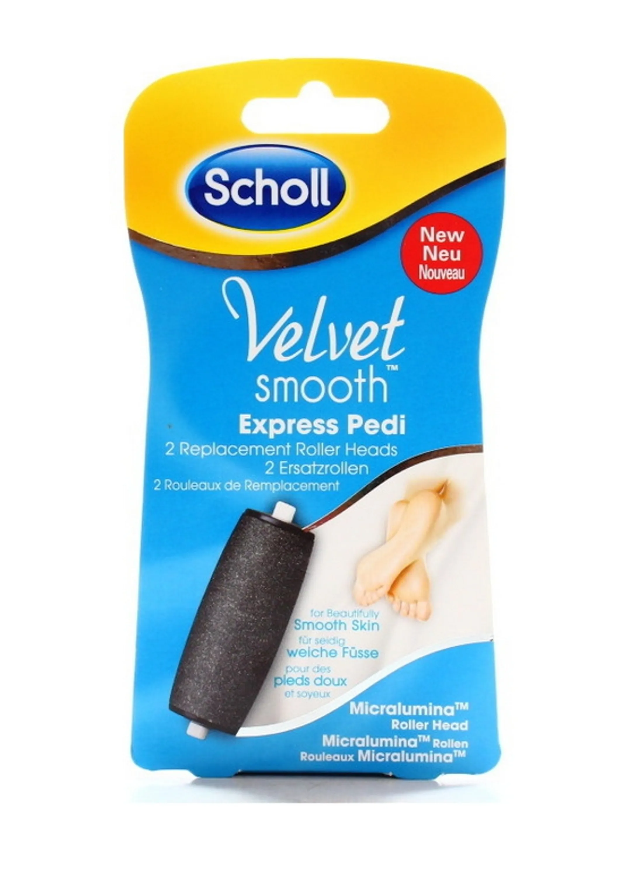 Rouleaux de remplacement Velvet smooth Express Pedi
