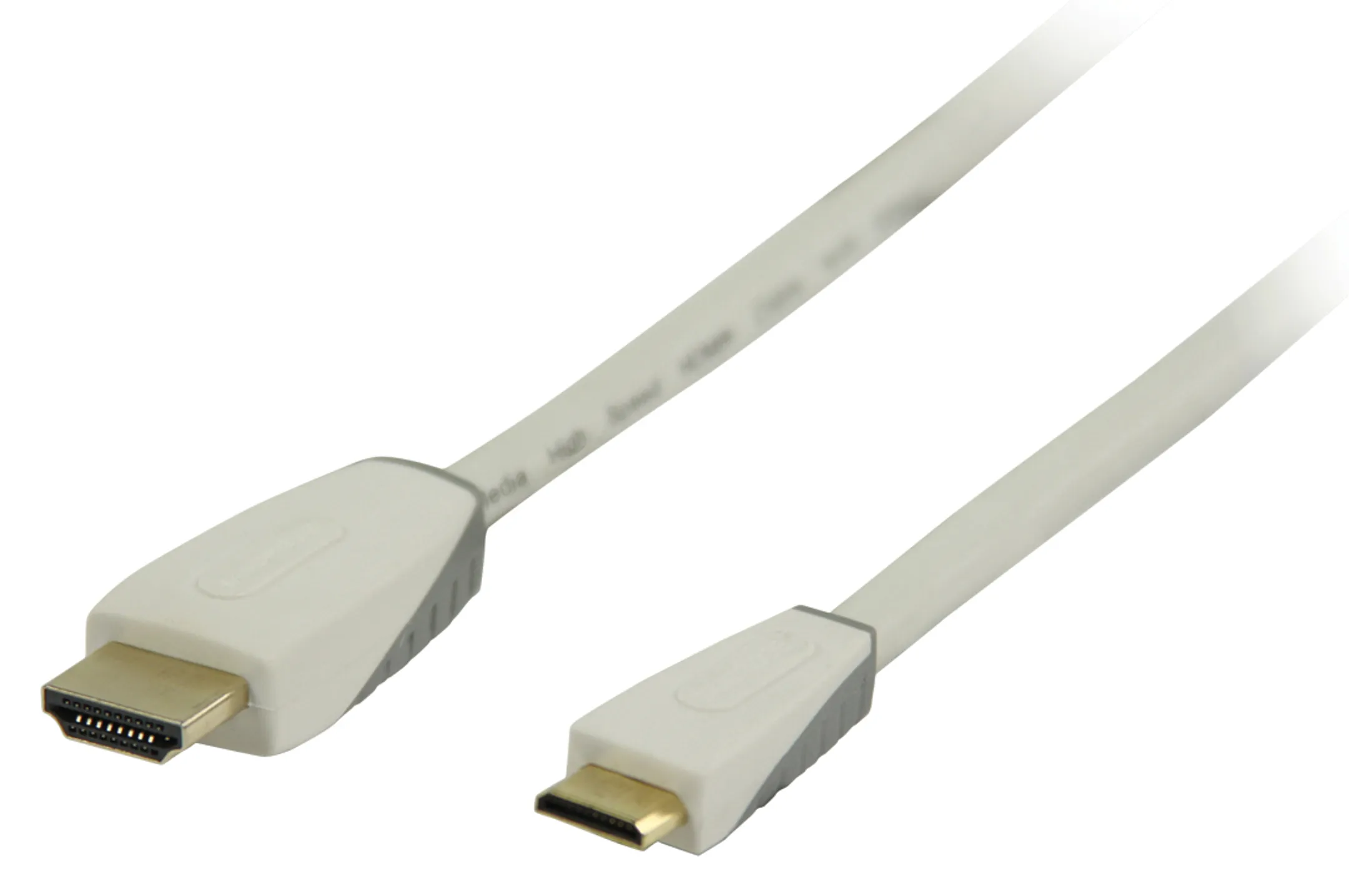 Bandridge HDMI mini 1.4 naar HDMI 1.4-kabel - 2 m - BBM34500W20 image