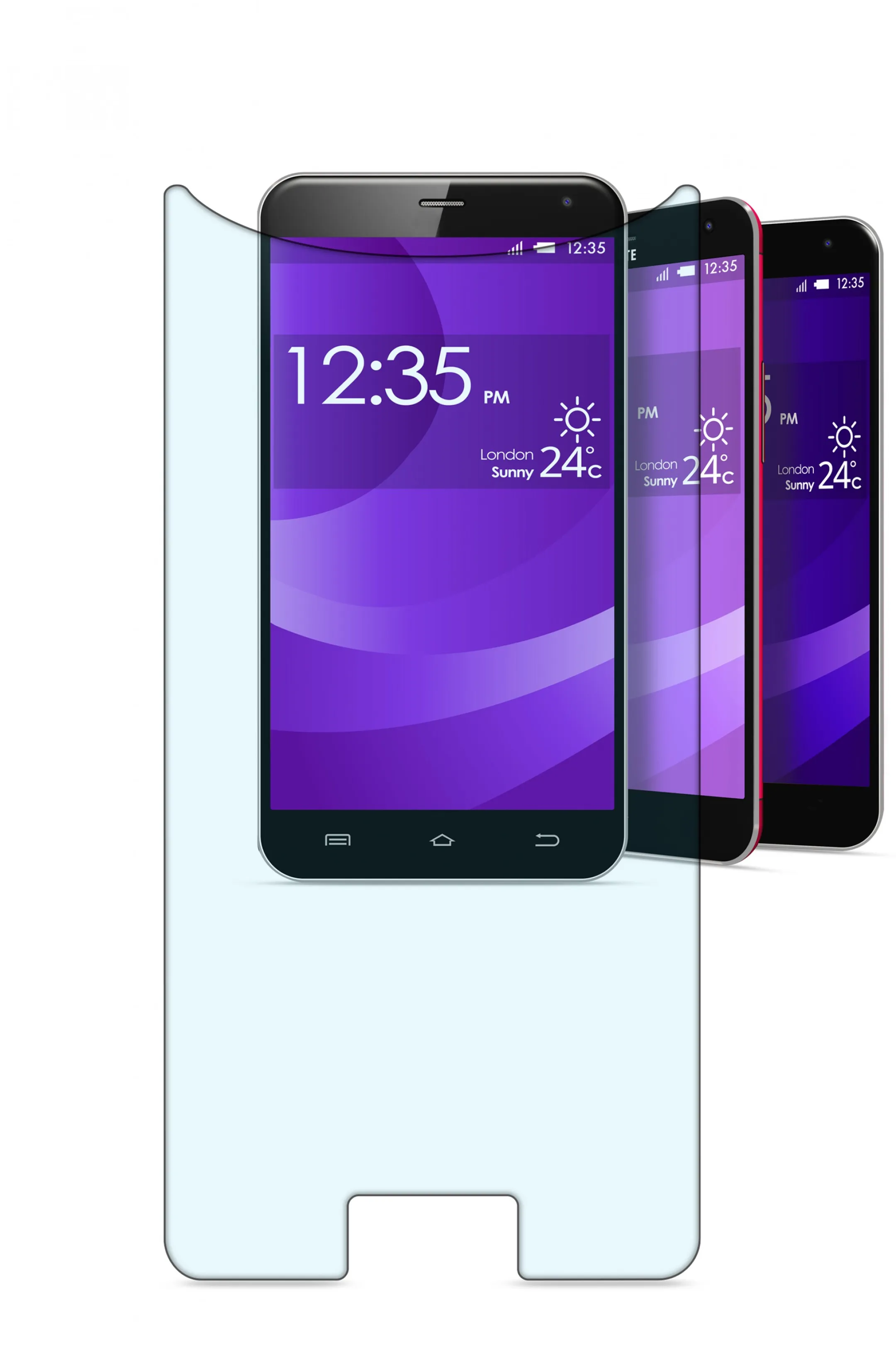 Cellular Line Doorzichtige schermbeschermer image