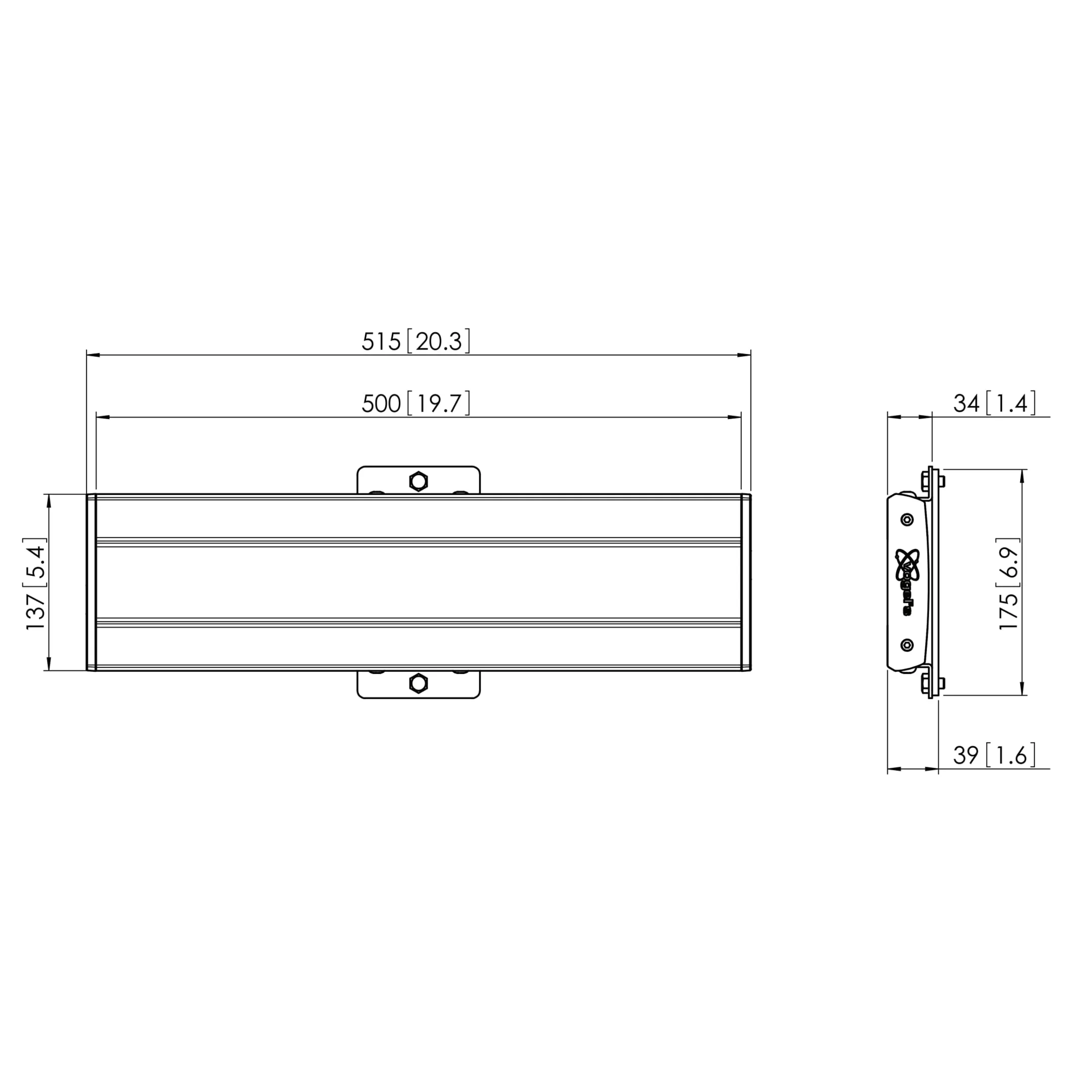 Vogels PFB 3405 Plaques D'interface 51,5 cm image
