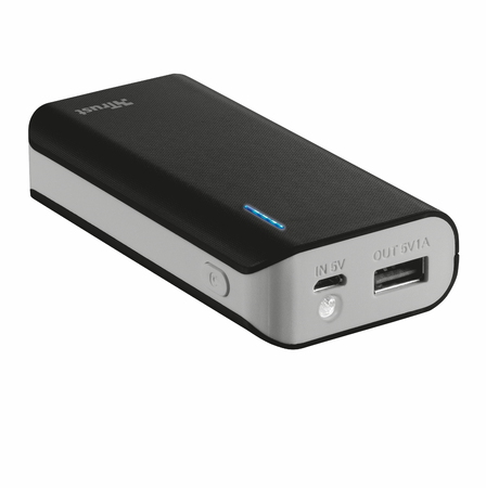 Trust Powerbank 4400 Mah Zwart trust kopen in de aanbieding Trust Powerbank 4400 Mah Zwart trust kopen in de aanbieding