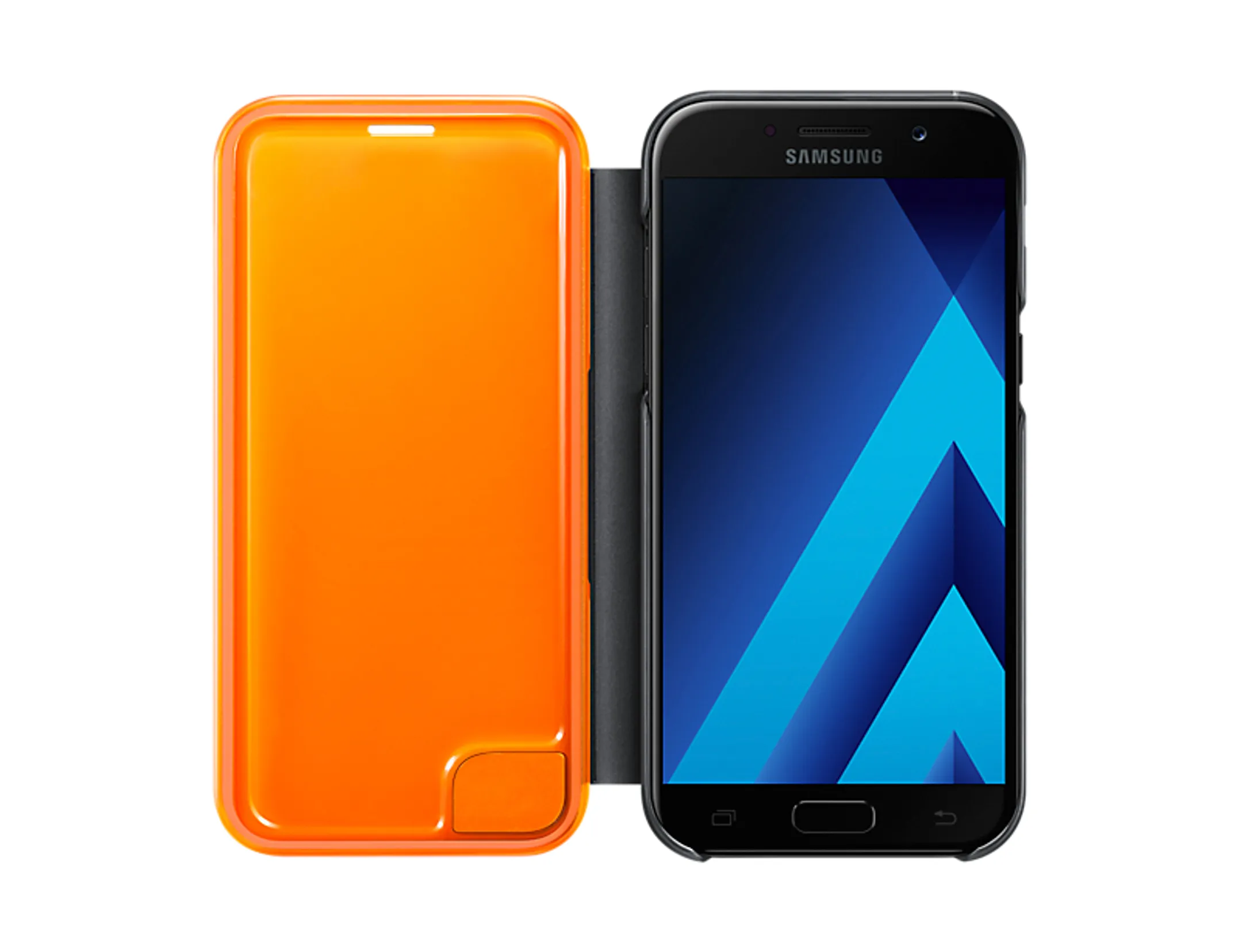Samsung EF-FA520PBEGWW Flip case Zwart mobiele telefoon behuizingen image