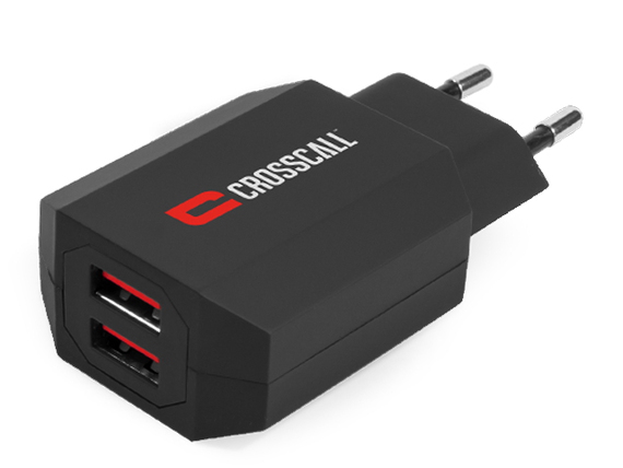 Crosscall Oplader 2Xusb Zwart crosscall kopen in de aanbieding
