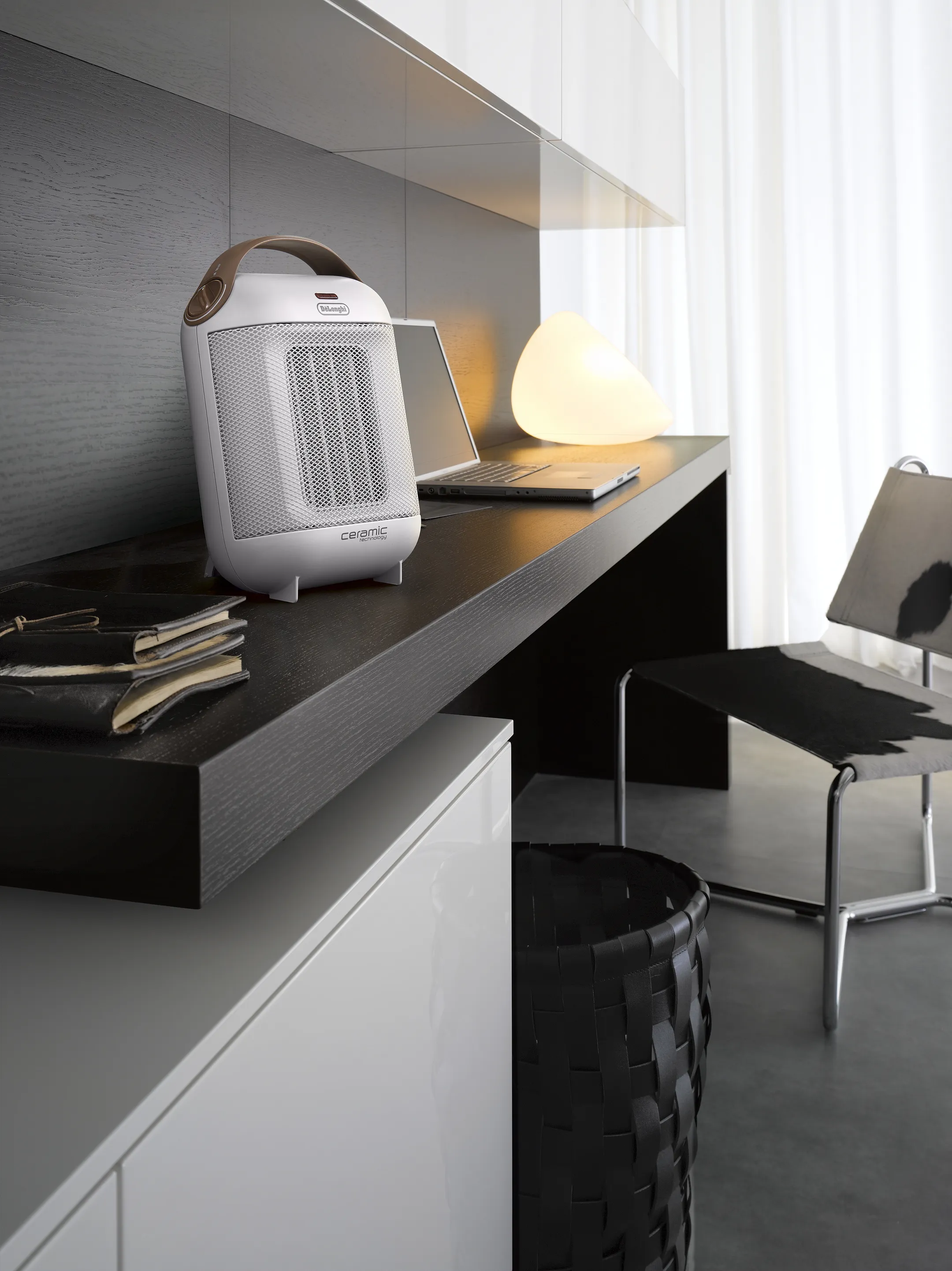 De'Longhi Radiateur soufflant céramique HFX30C18IW image