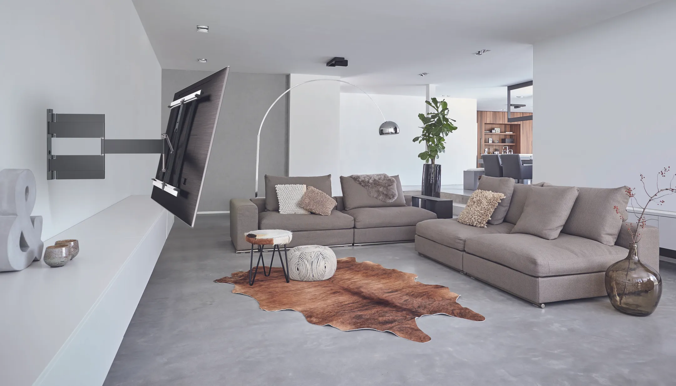Vogels THIN 545 Support TV 40-65 pouces - Mur image