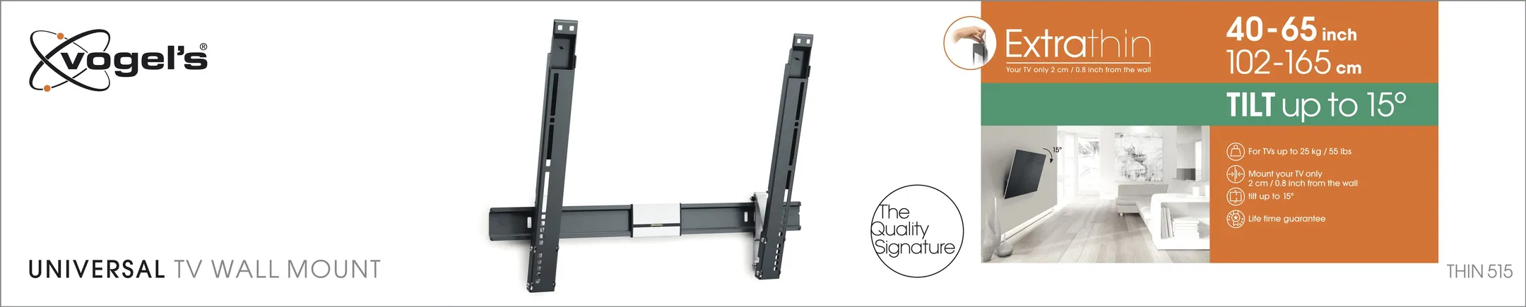 Vogels THIN 515 Support TV - Mur image