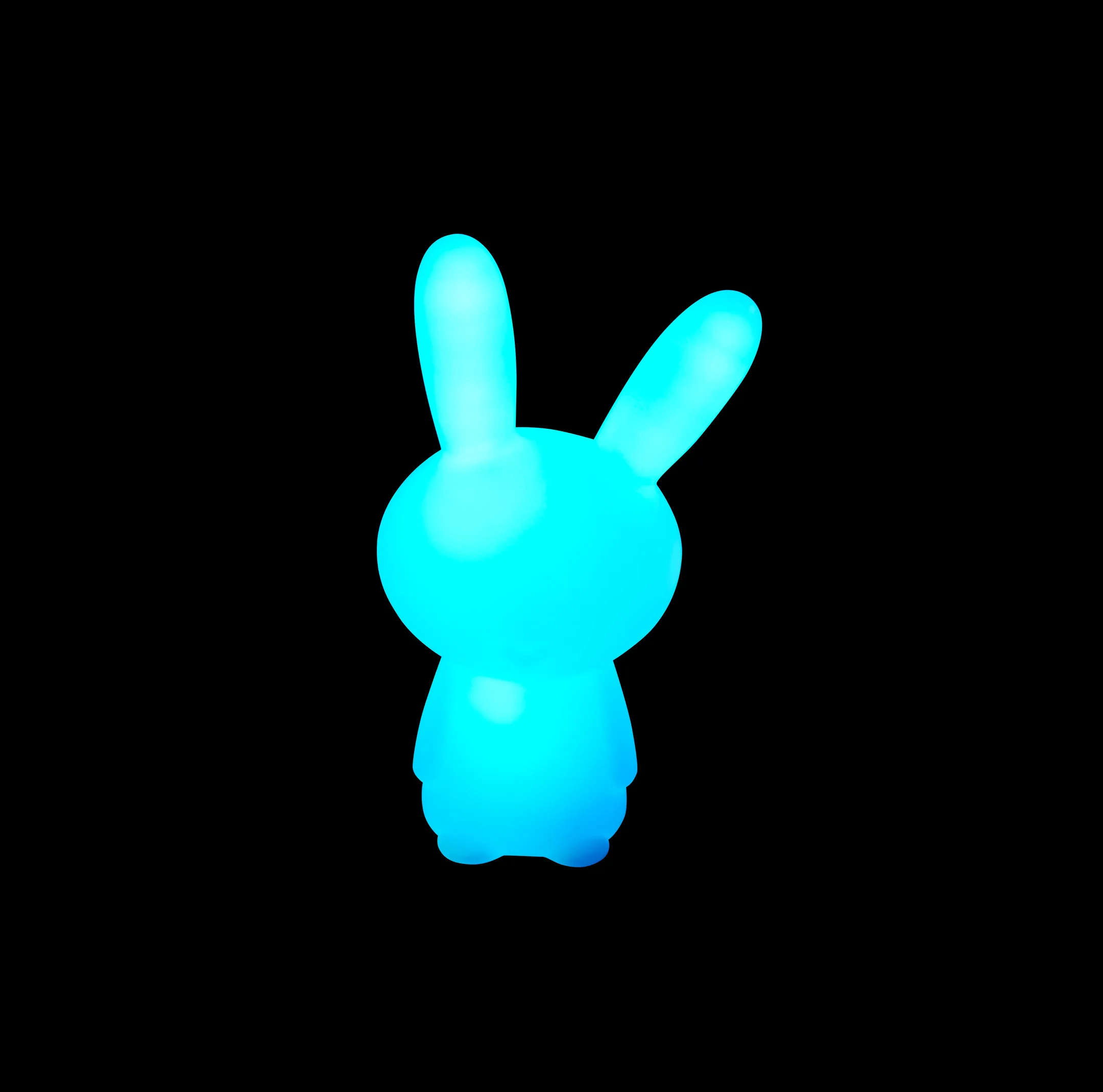 BigBen Enceinte Lapin Bluetooth - Blanc avec LED lights image