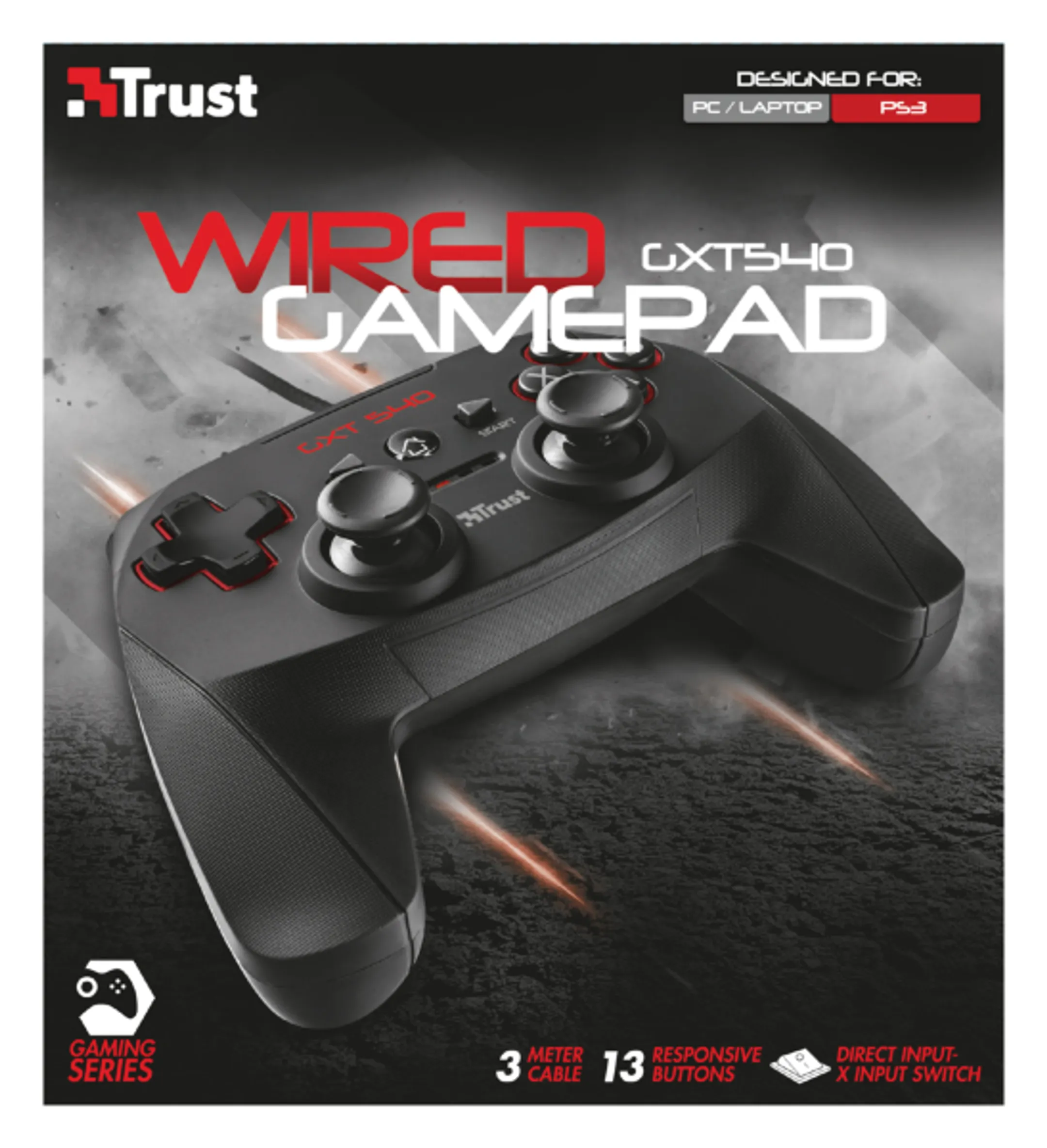 Trust GXT 540 Yula Manette De Jeu image