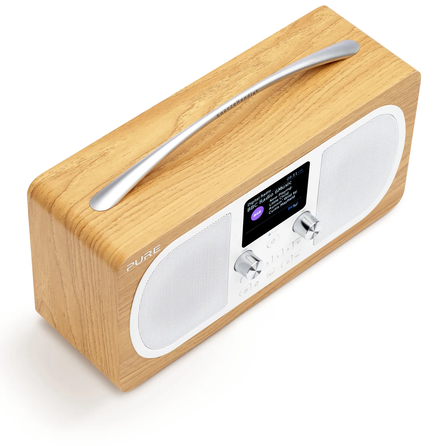 Pure Evoke H6 Radio DAB+ Bois de Chêne