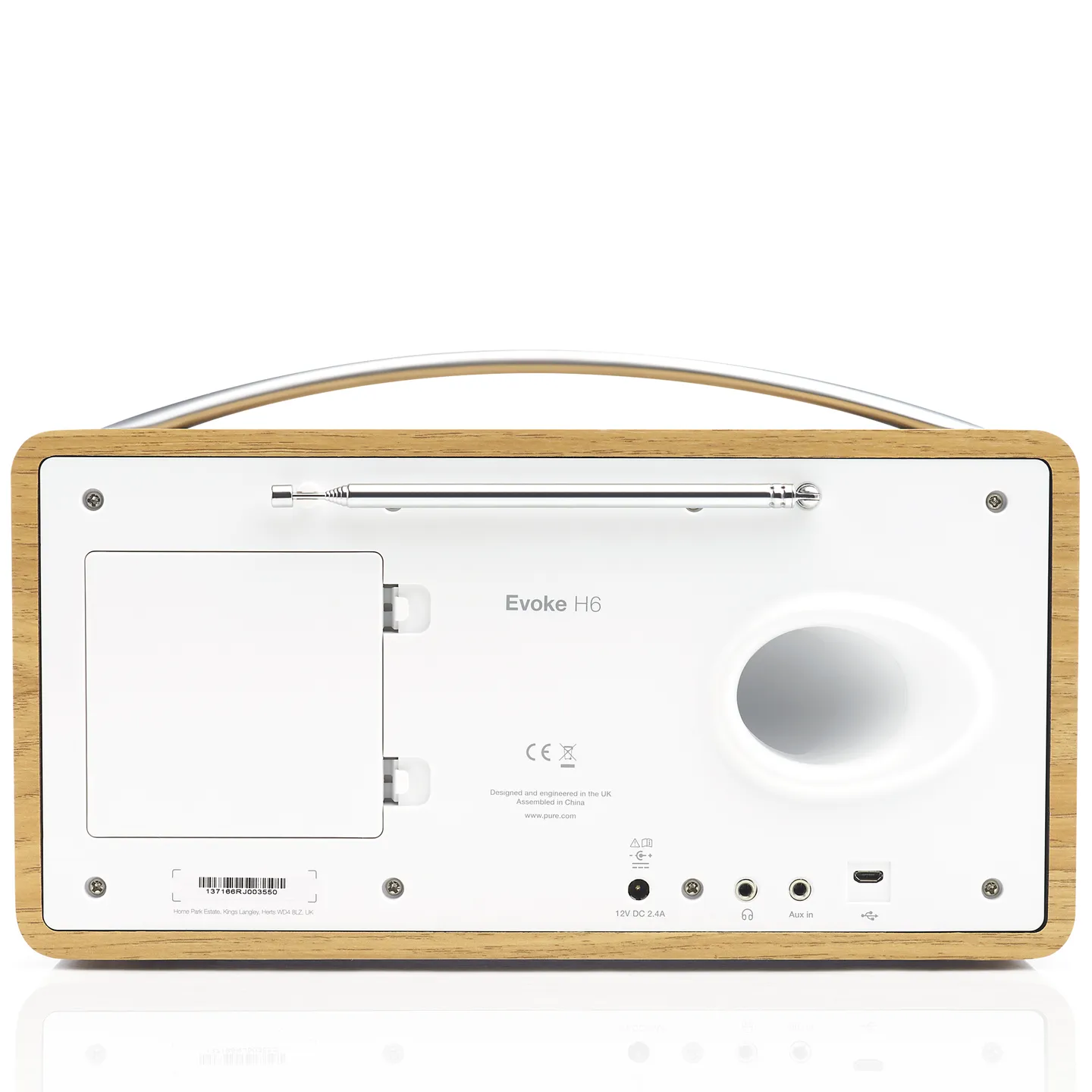 Pure Evoke H6 Radio DAB+ Bois de Chêne