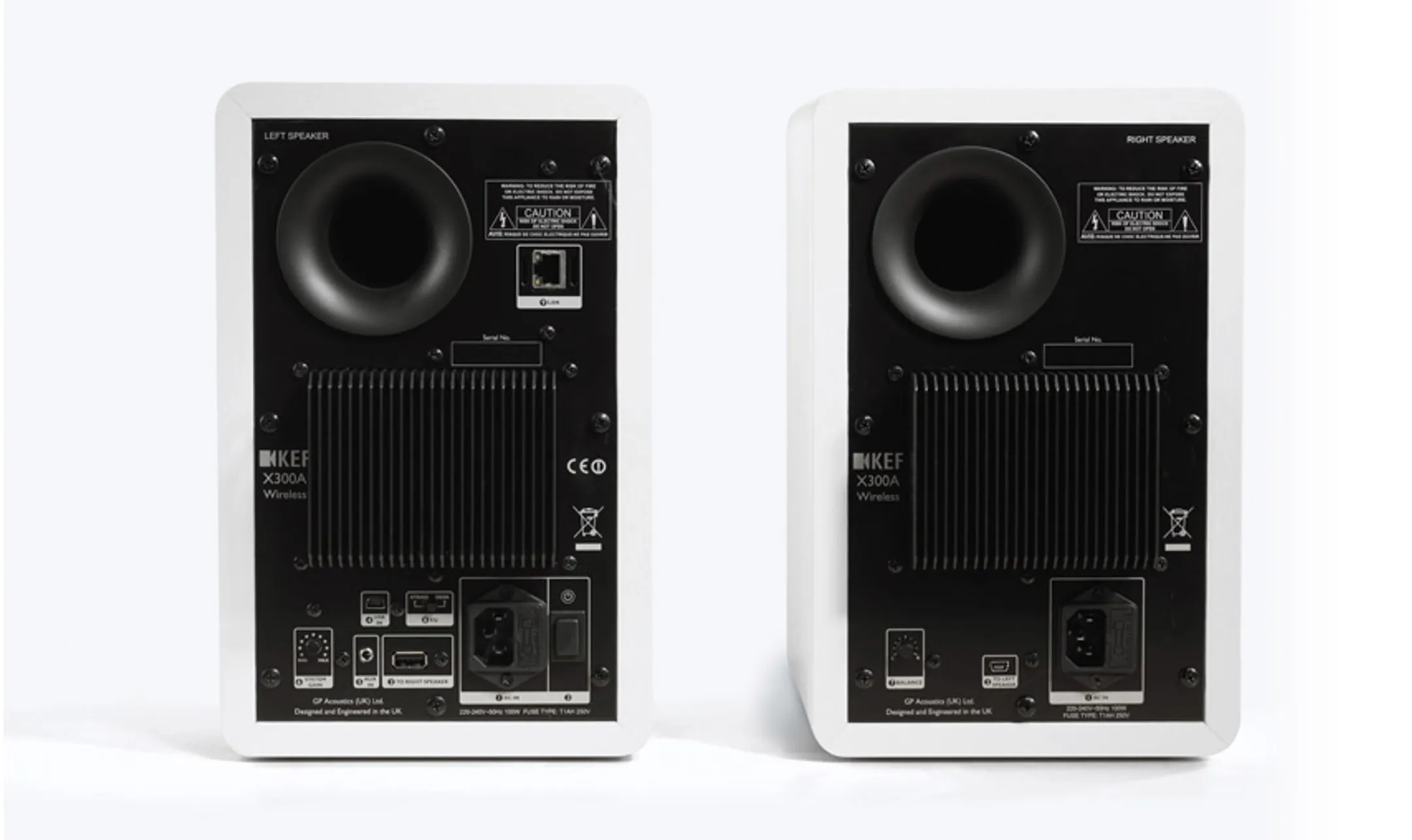 KEF Haut-parleurs X300A 70W (par paire) - Blanc image