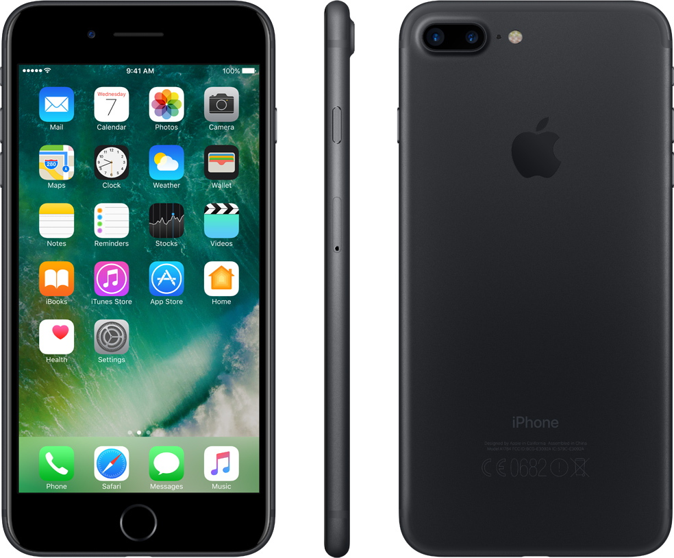 Apple iPhone 7 Plus 256 Go Noir - Livré demain