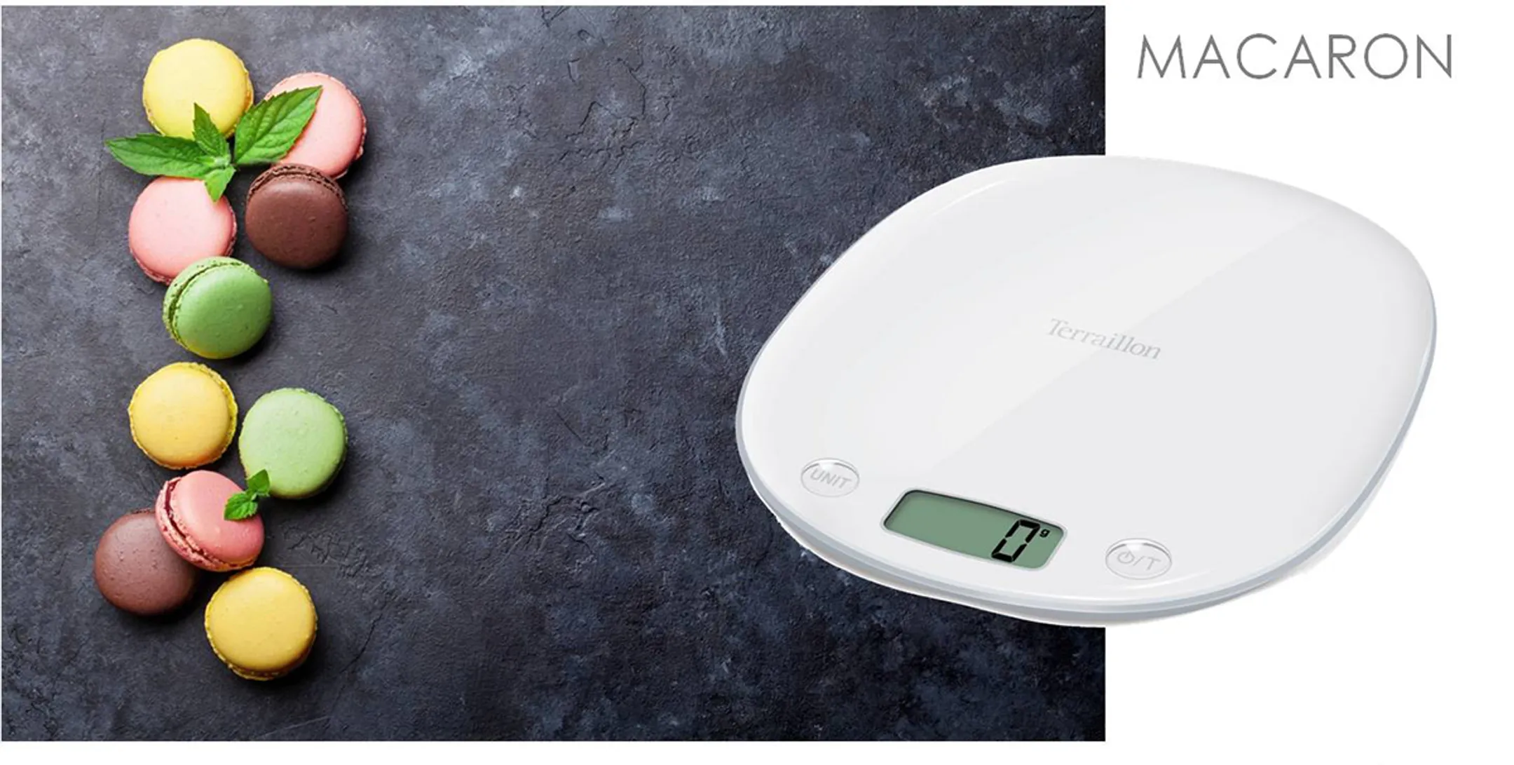 Terraillon Balance de cuisine Macaron Meringue image