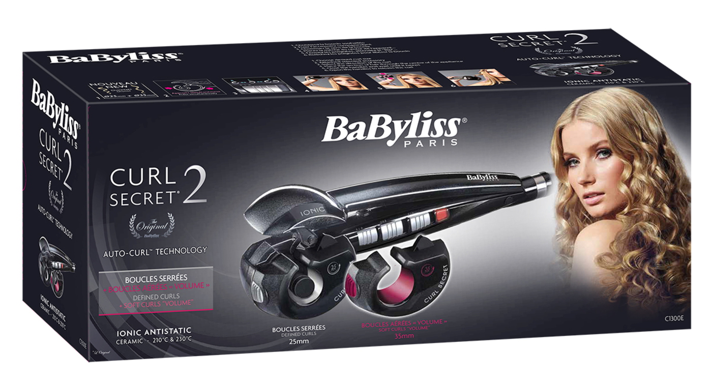 Babyliss Krultang Curl Secret 2 C1300E + Gel Spray P1014E Krëfel de