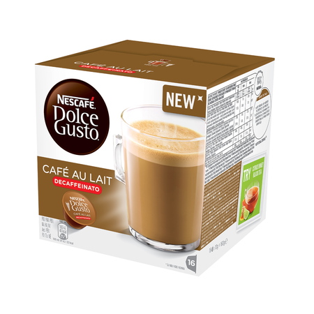 Dolce Gusto Capsule Cafe Au Lait Decaffeinato 16 dolce gusto kopen in de aanbieding Dolce Gusto Capsule Cafe Au Lait Decaffeinato 16 dolce gusto kopen in de aanbieding