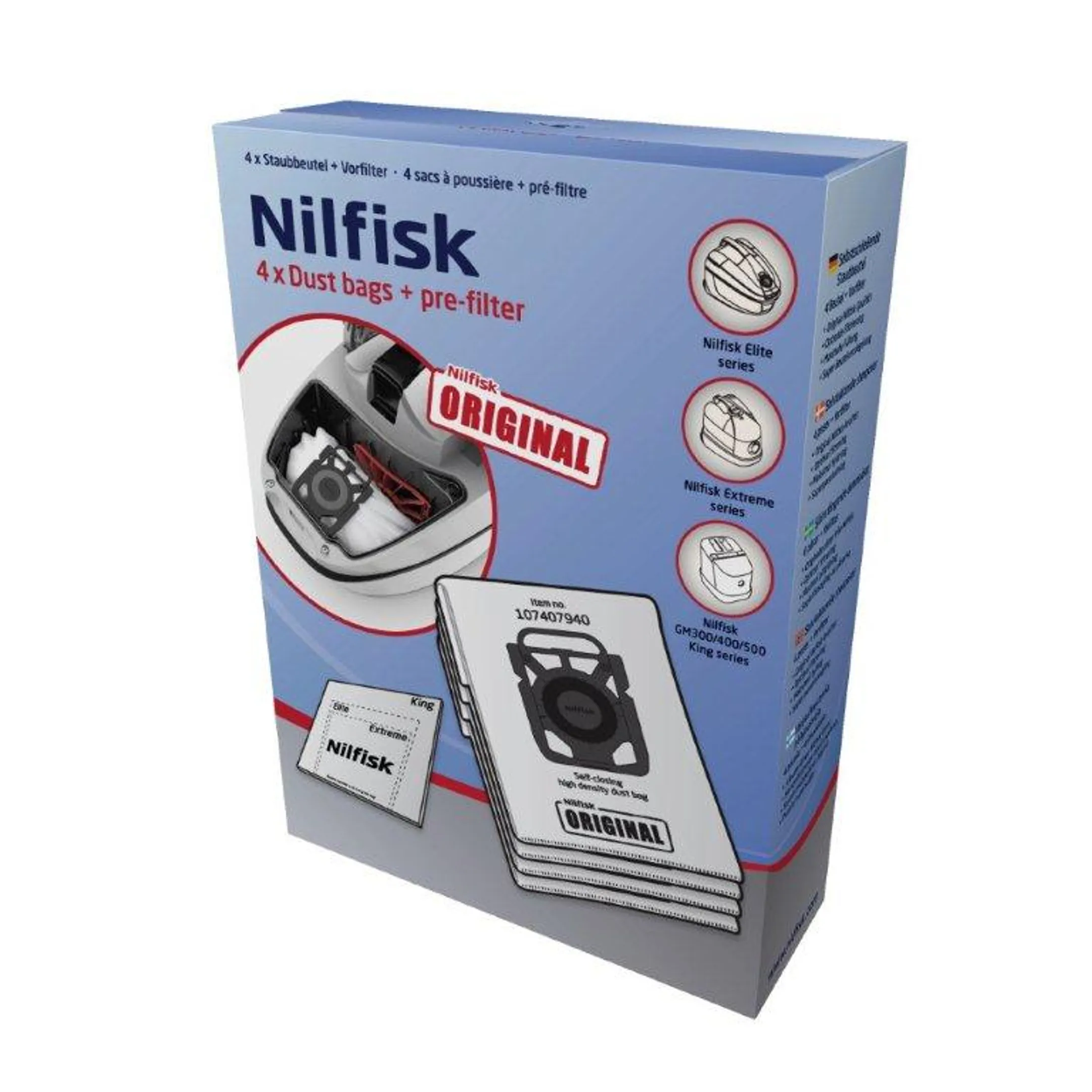 Stofzakken Elite Ultra+ 107407940