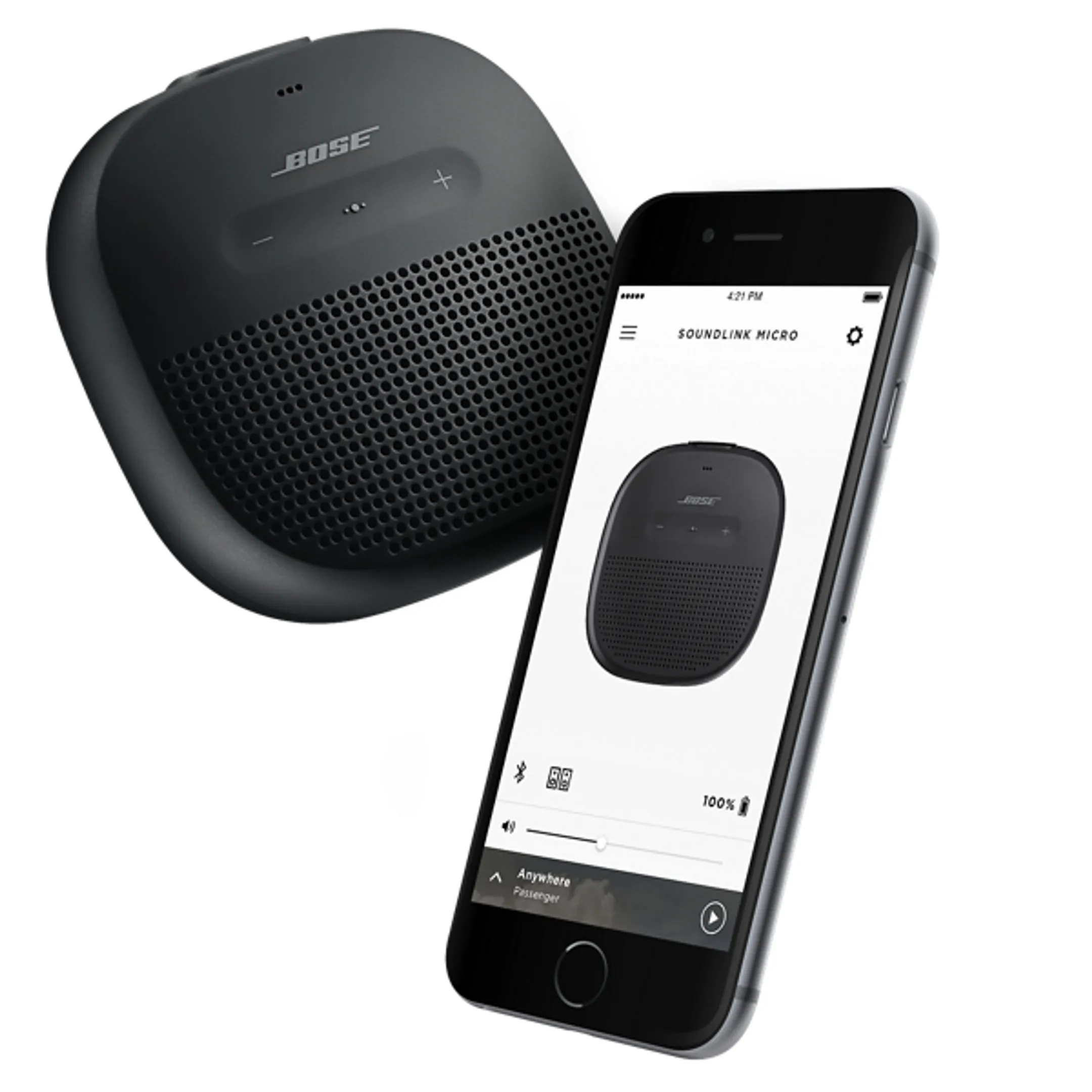 Bose Soundlink Micro Bluetooth Speaker - Zwart image