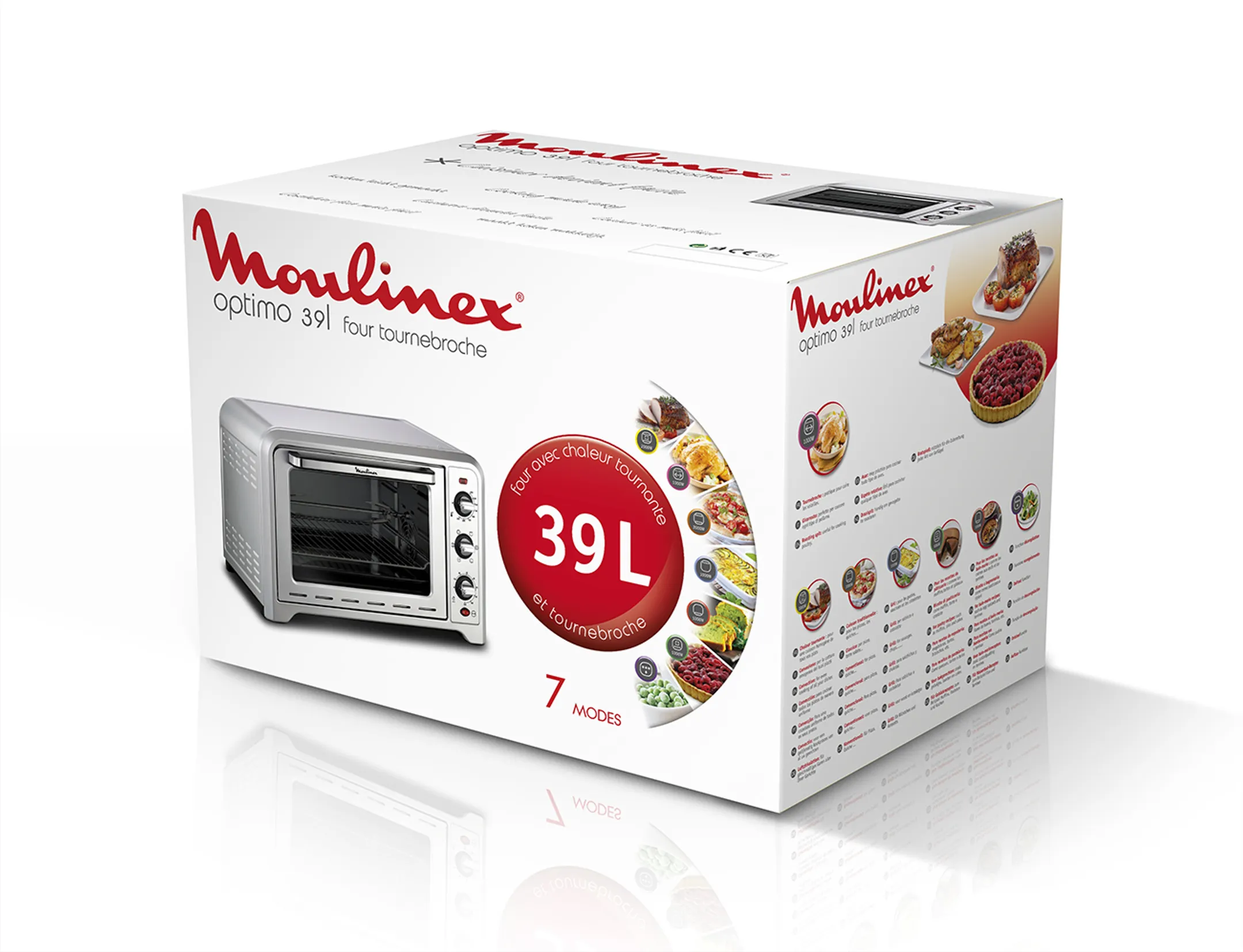 Moulinex Elektrische Oven Optimo 39L OX485E10 image