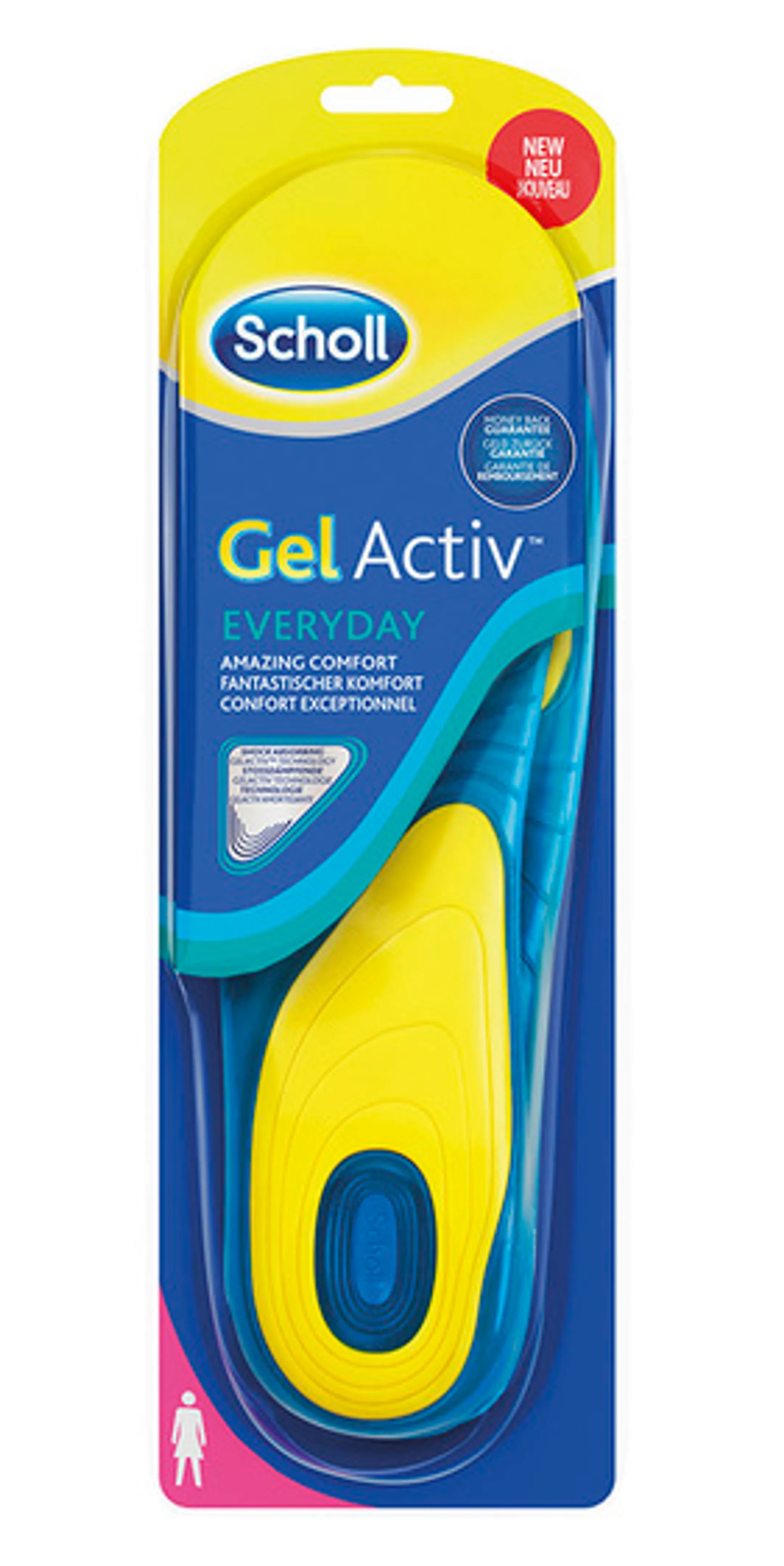Semelle Gel Activ Quoti - Femme