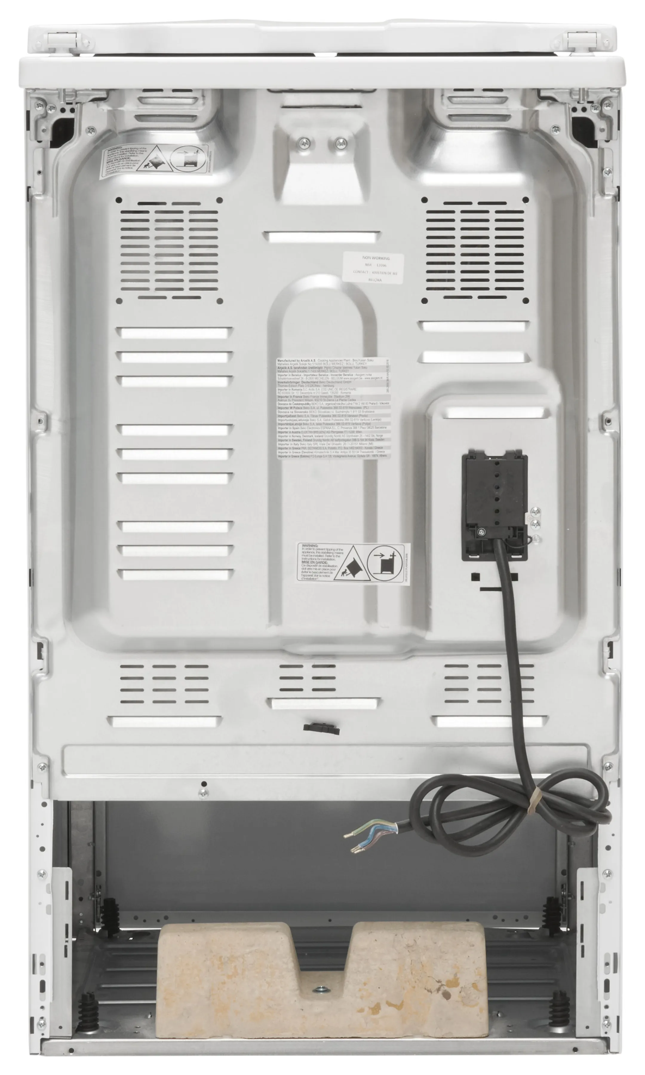 Beko Fornuis FSS56000GW image