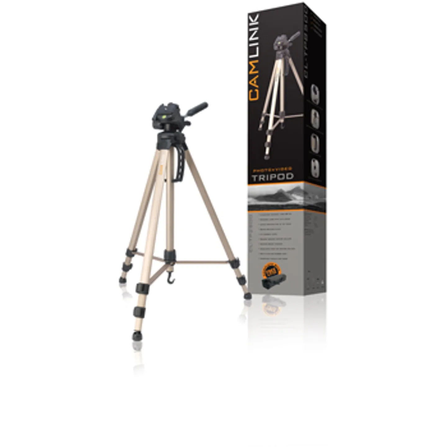 Camlink CamLink CL-TP2800 Digitaal/filmcamera Brons tripod - Bestel nu ...