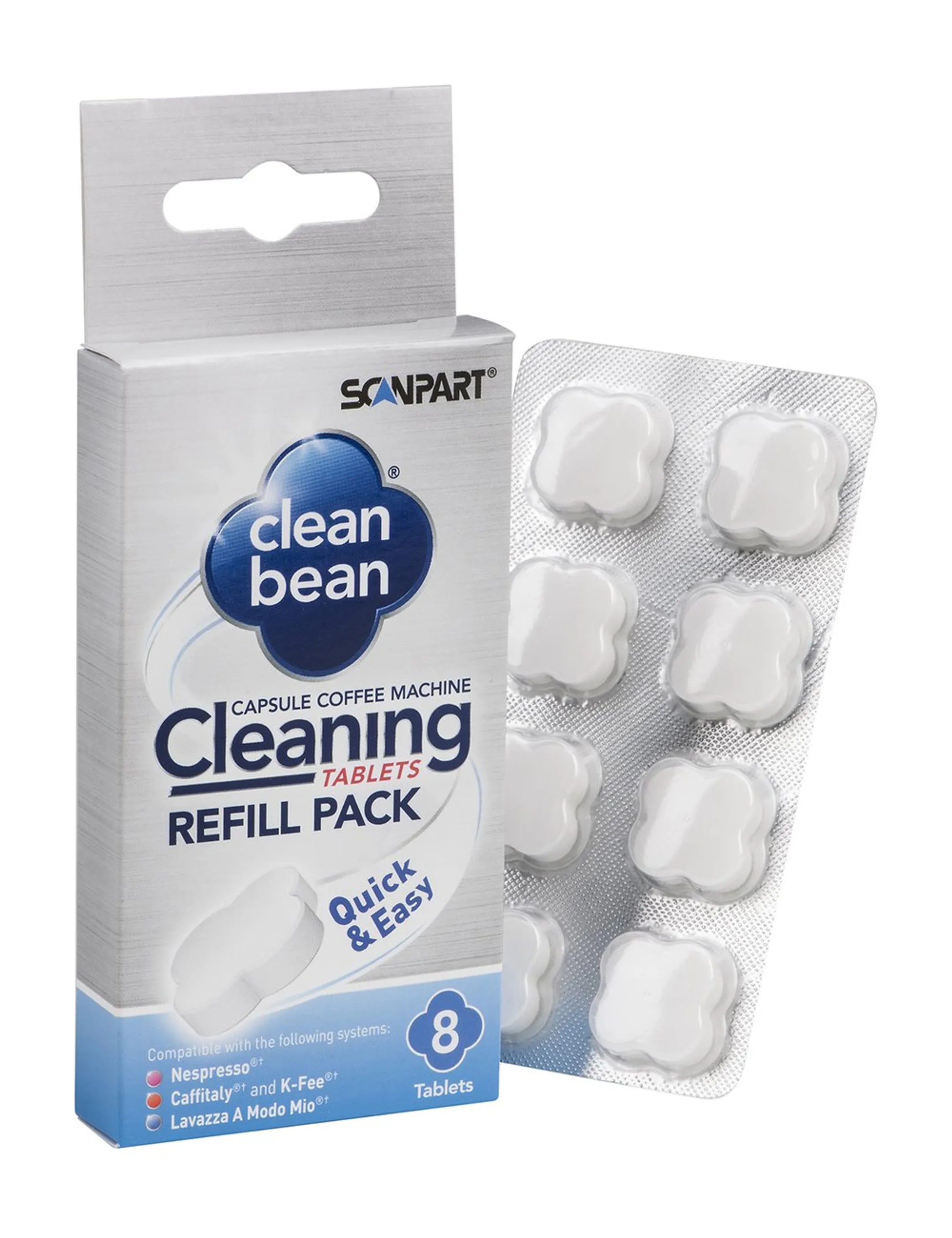 Scanpart Reinigingstabletten Clean Bean image