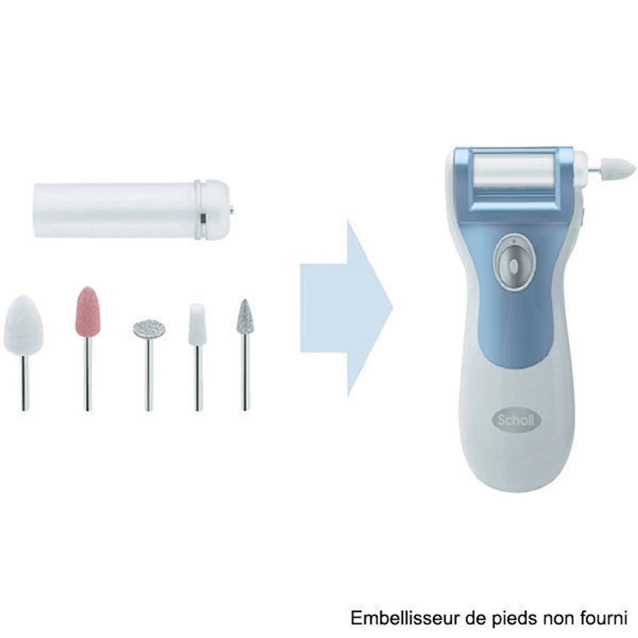 Scholl Set embouts pédicure DRSP3859SET image