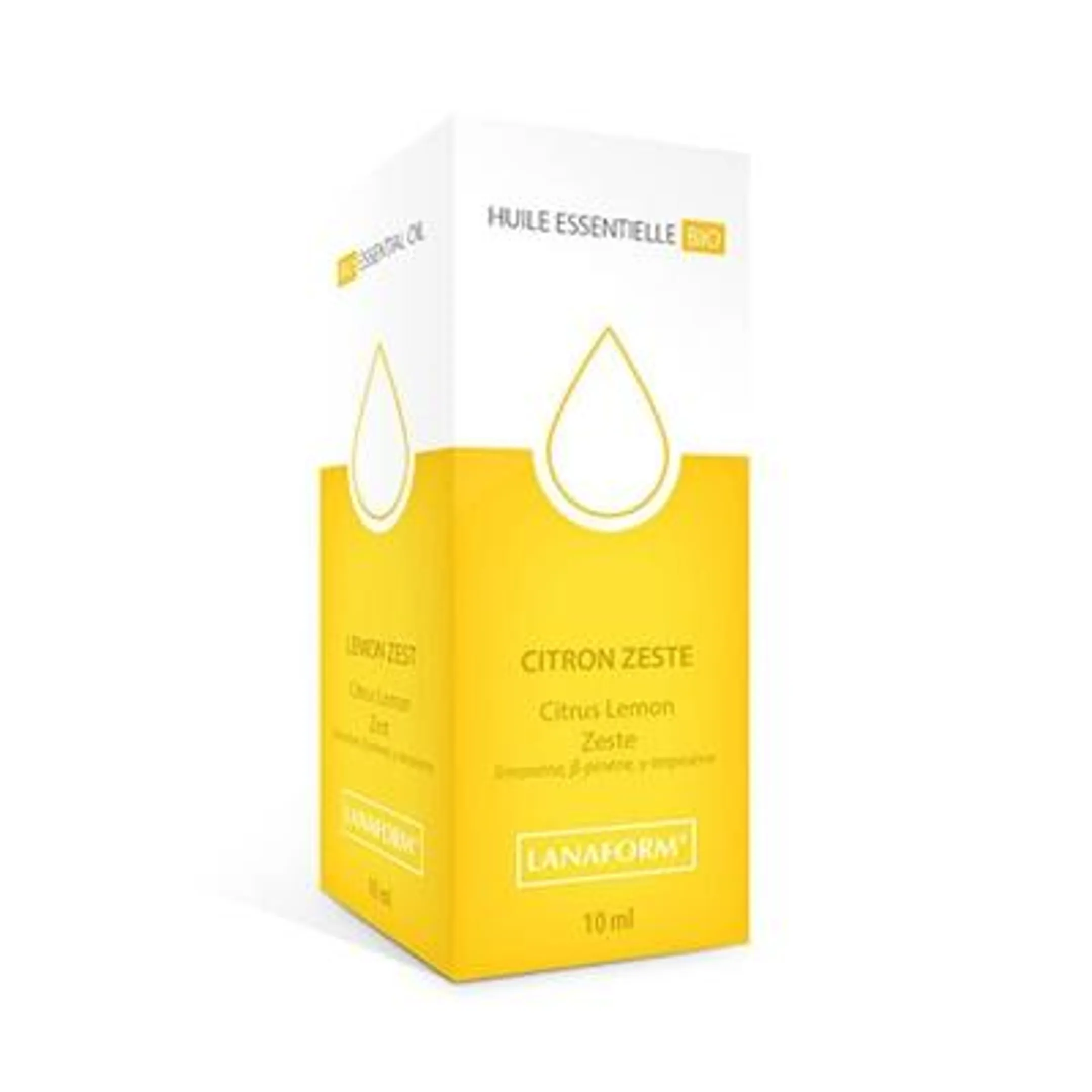Huile essentielle bio citron zeste