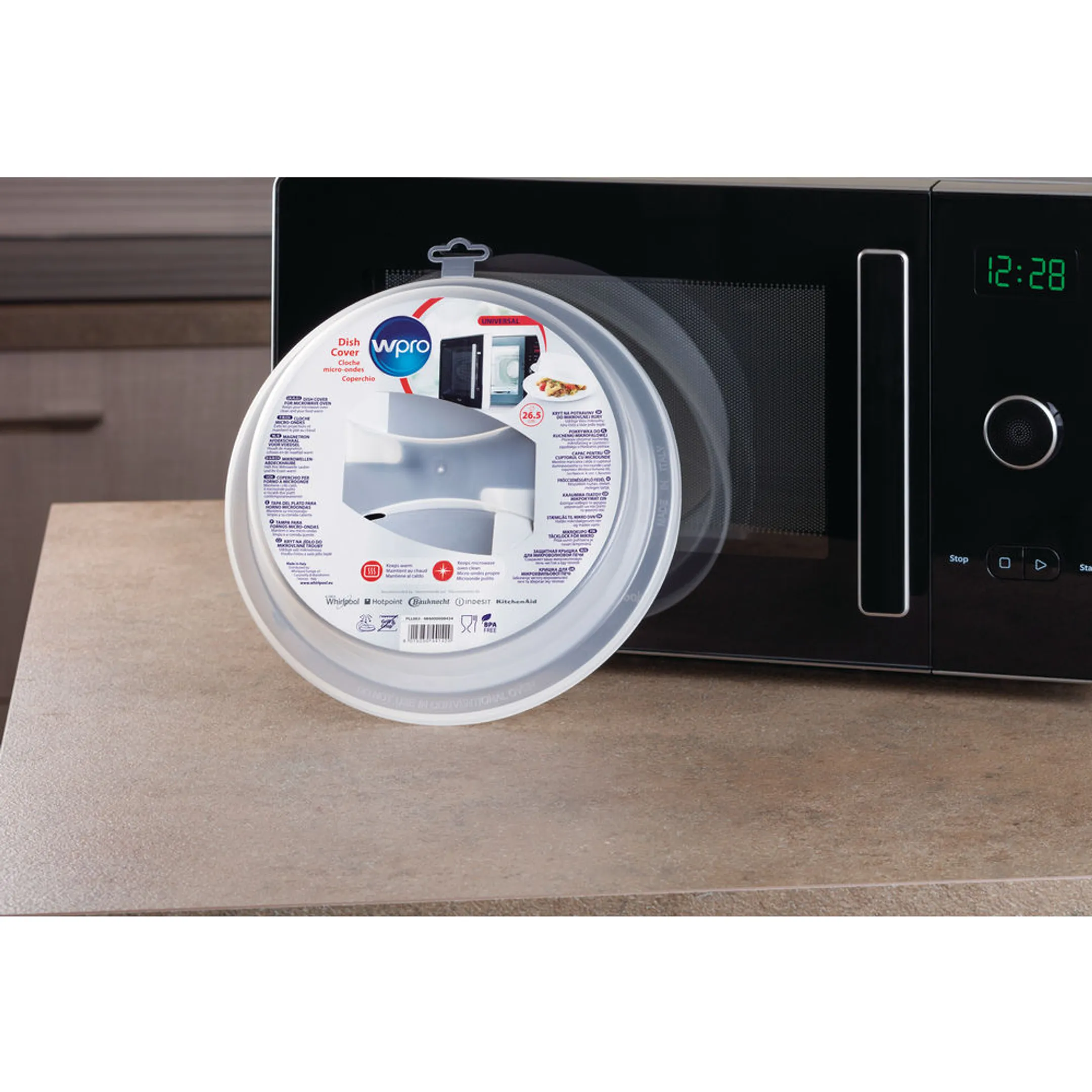 Wpro Couvercle de réchauffage micro-ondes (Ø27 cm) PLL003 image