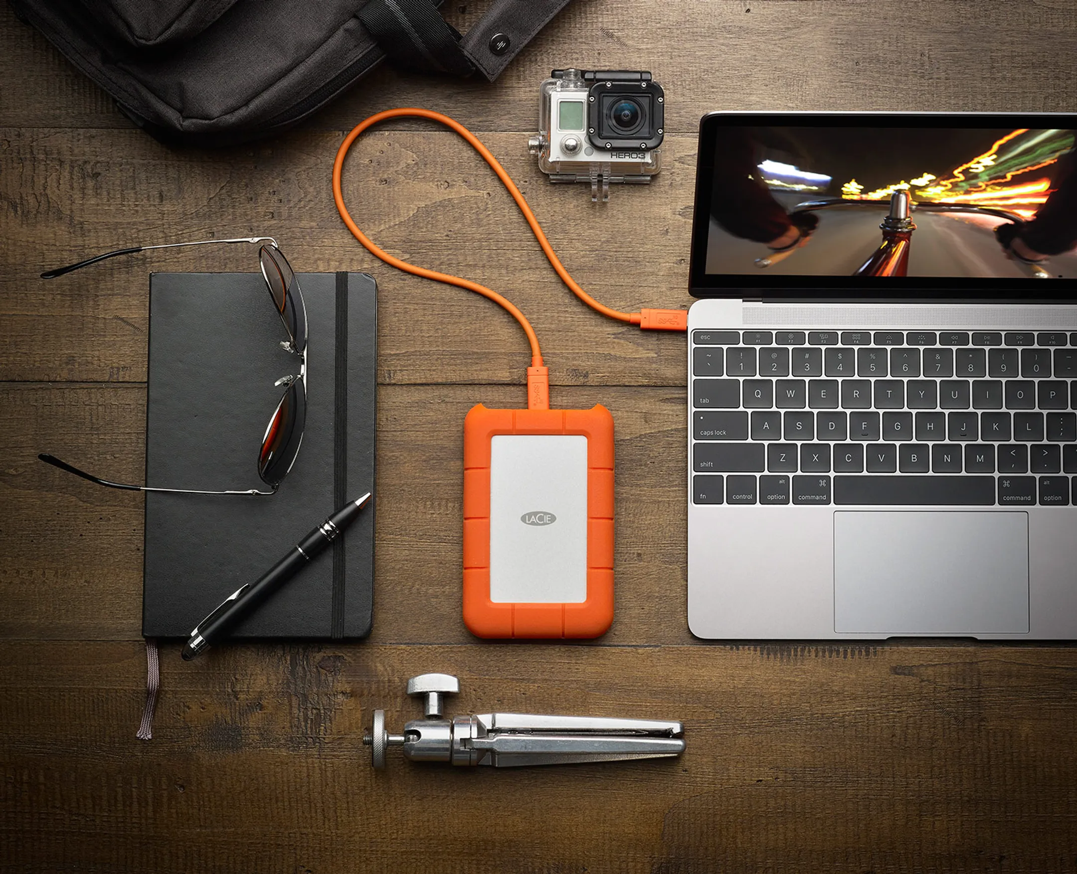 Lacie Rugged Orange - 1 TB image