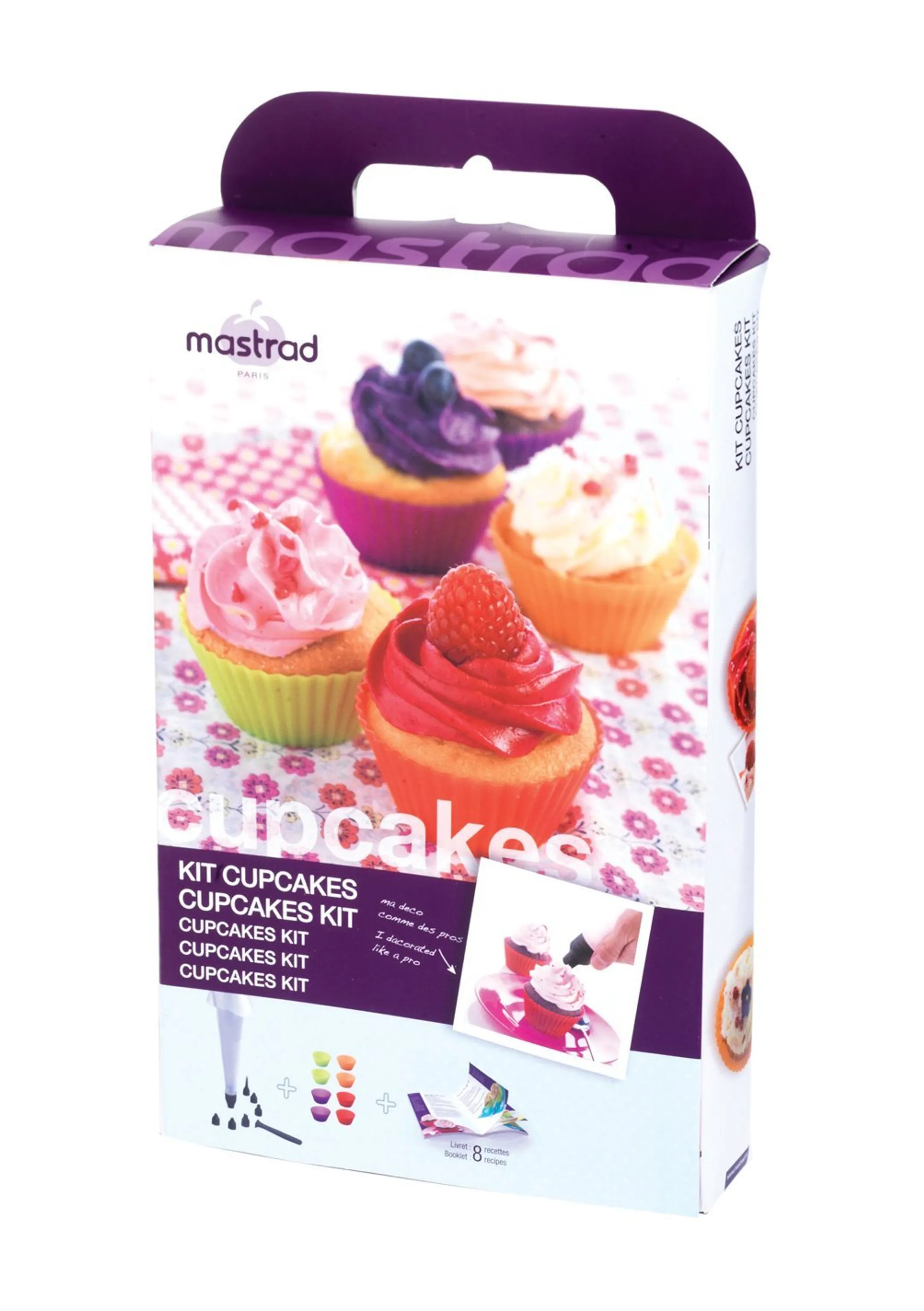 Mastrad Set de pâtisserie Cupcakes - 4 pièces image