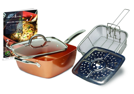 Braadpan Copper Chef 24X24 copper chef kopen in de aanbieding