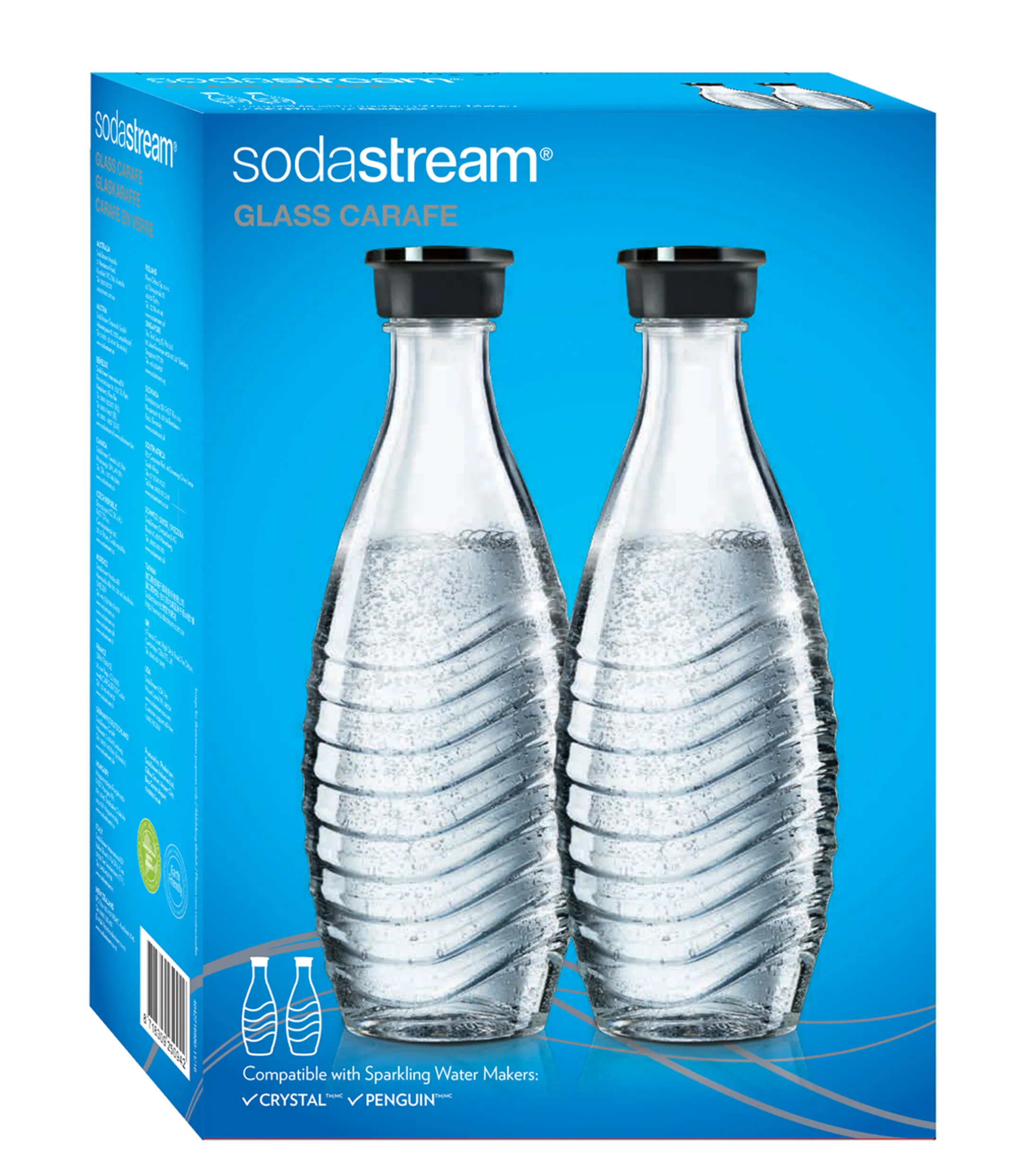 Duo-Pack Carafes en verre